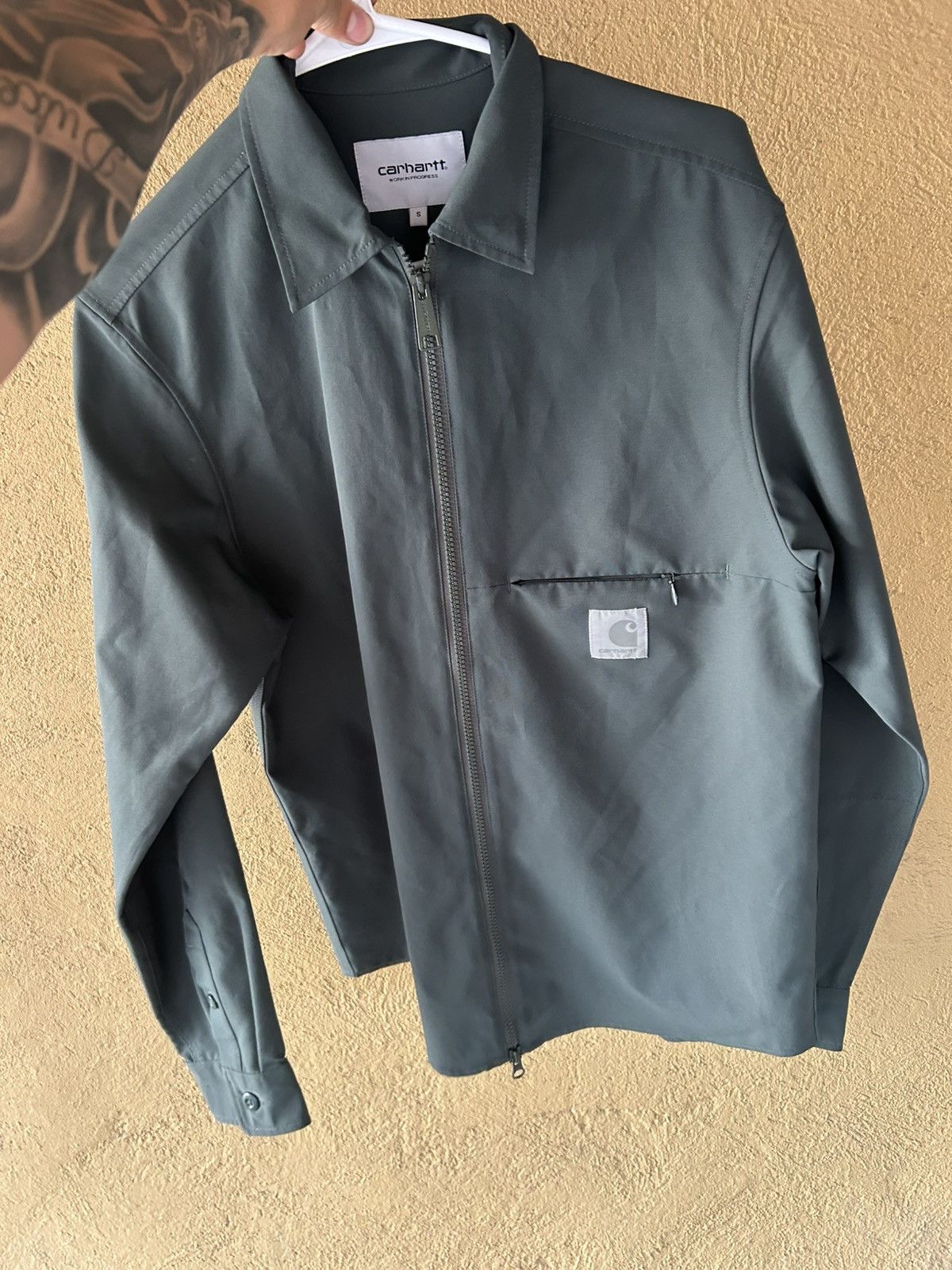 Carhartt Green Carhartt Zip Up Jacket Size US S / EU 44-46 / 1 - 1 Thumbnail