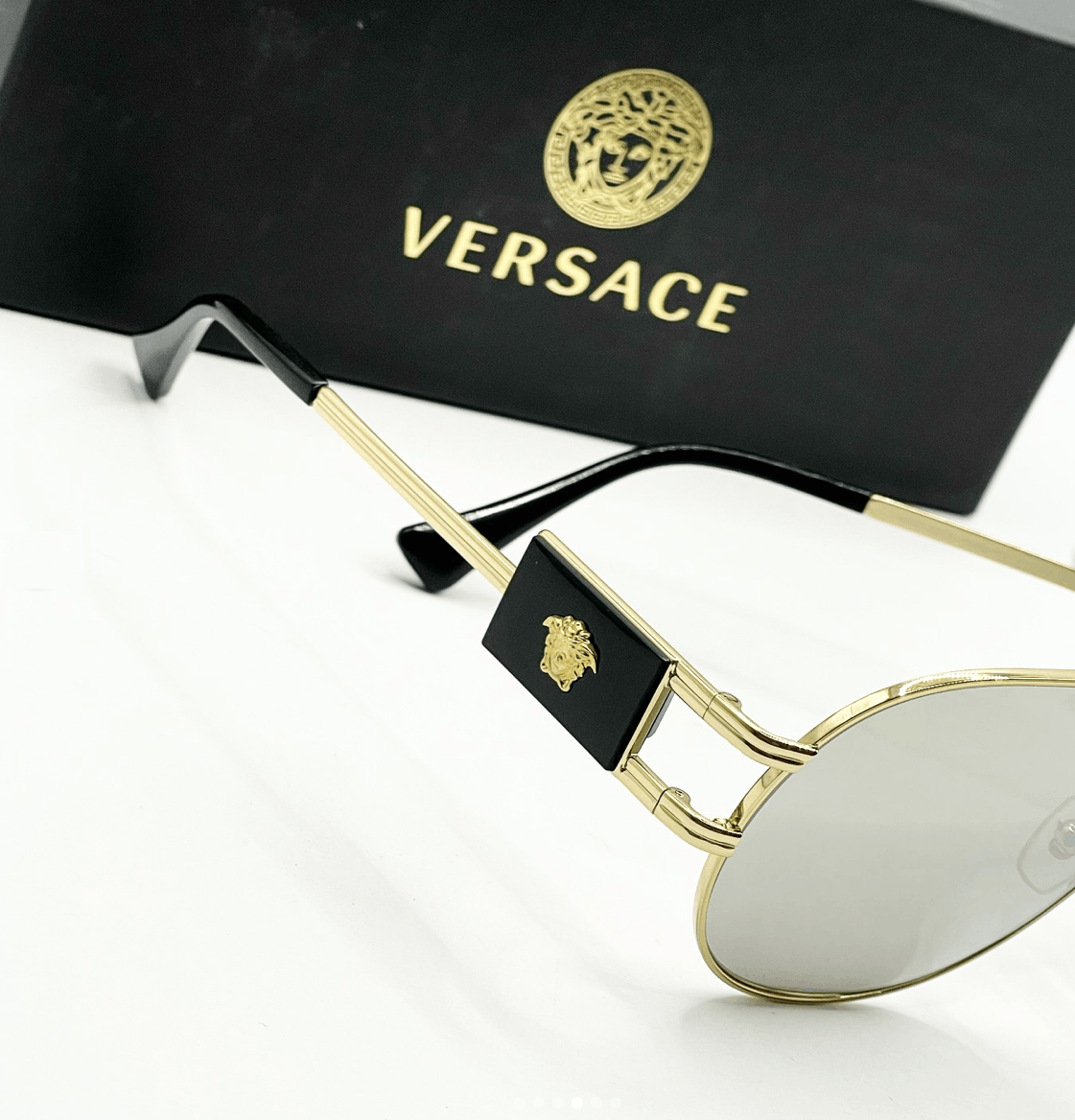 Versace VERSACE VE2252-10026G MEDUSA SUNGLASSES(566758-GZ1) Size ONE SIZE - 4 Thumbnail