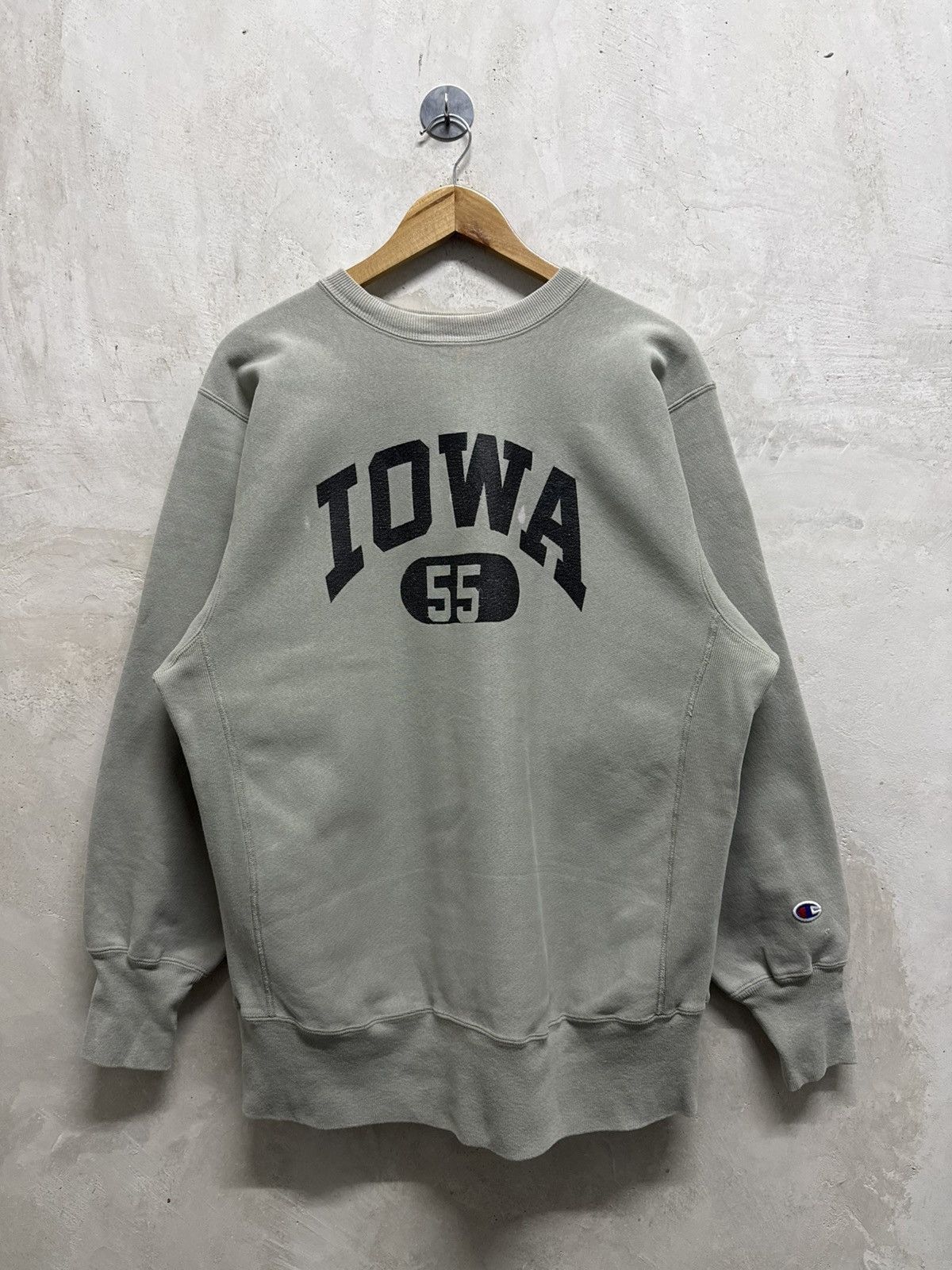 Champion Vintage 90s Champion Reverse Weave Iowa State Sweatshirt Size US XL / EU 56 / 4 - 2 Thumbnail