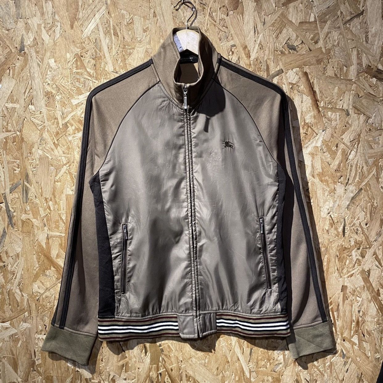 Burberry Authentic Burberry Black Label Track Top Size US M / EU 48-50 / 2 - 1 Thumbnail