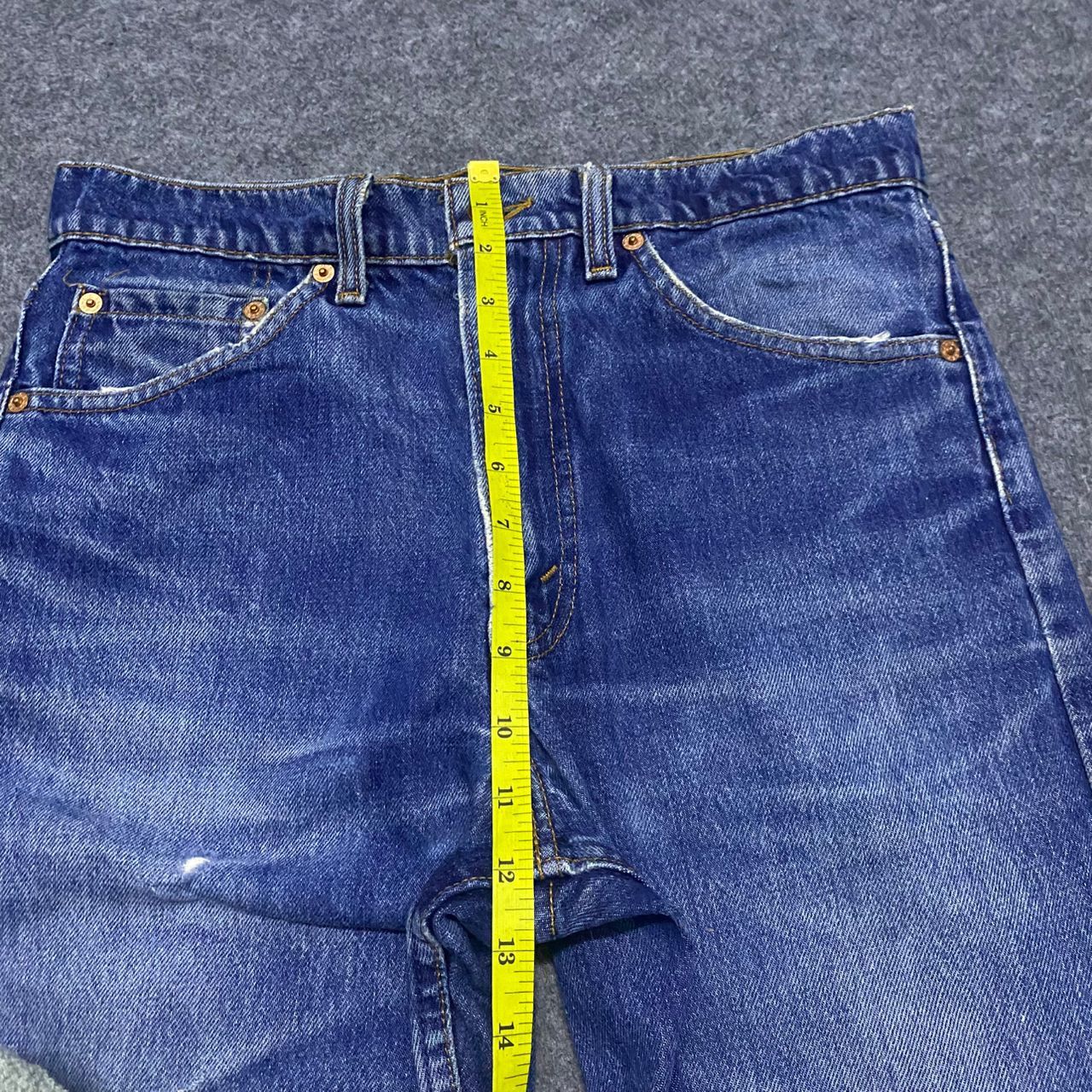 Levi's 💥Flare💥Vintage Levis 501 Distressed denim Size US 30 / EU 46 - 4 Thumbnail
