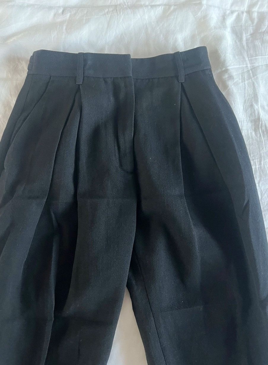 Ann Demeulemeester Ann Demeulemeester sleek fitted black tailored trouser Size 26" / US 2 / IT 38 - 6 Thumbnail
