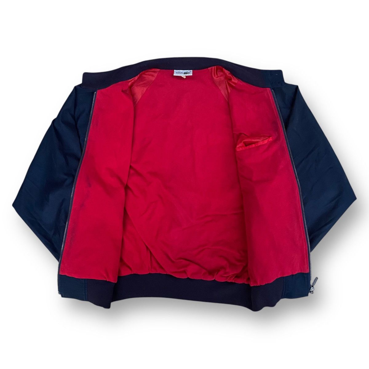Lacoste × Vintage Vintage Chemise Lacoste Bomber Jacket. #E1 Size US XL / EU 56 / 4 - 4 Thumbnail