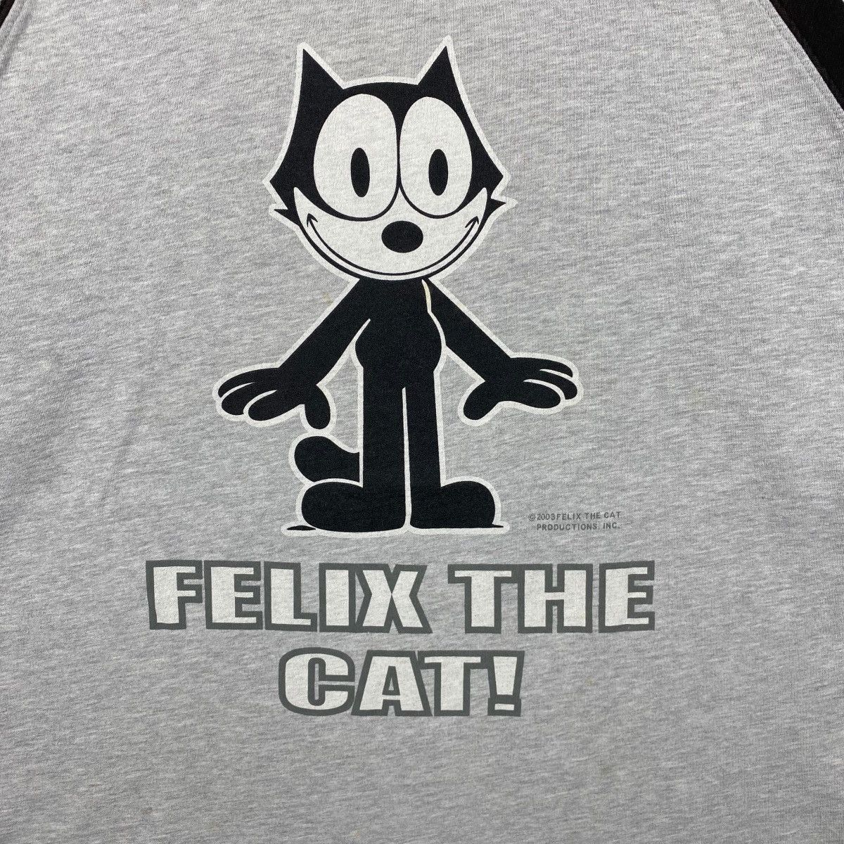 Felix Vintage 00's FELIX THE CAT Double Print Graphic Longsleeve Size US M / EU 48-50 / 2 - 2 Thumbnail