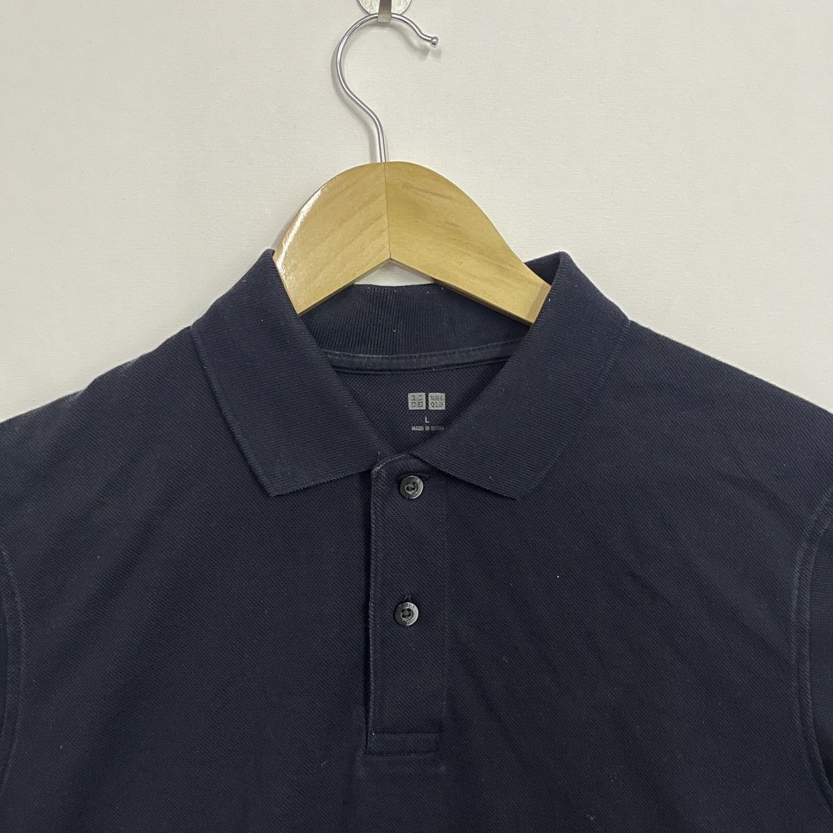 Uniqlo × Vintage UNIQLO Polo T-Shirt FINISAR Size US L / EU 52-54 / 3 - 2 Thumbnail