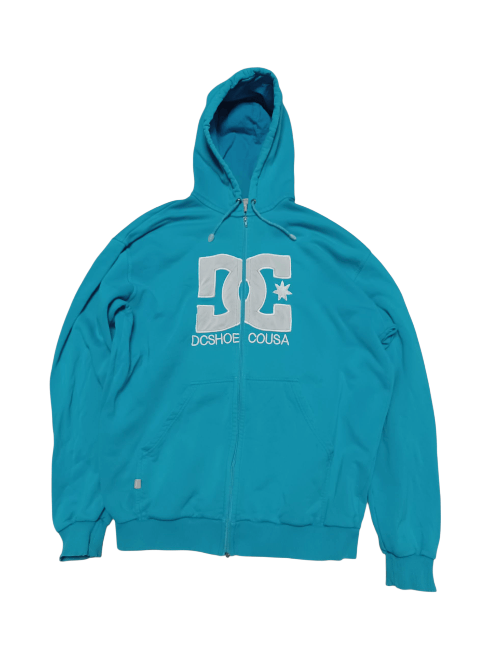 DC DC SHOES CO VINTAGE SK8 RAP ZIP HOODIE STREETWEAR Size US XL / EU 56 / 4 - 1 Thumbnail