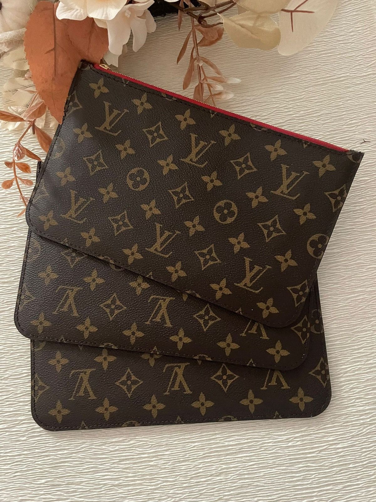 Louis Vuitton louis vuitton neverfull pochettes Size ONE SIZE - 3 Thumbnail