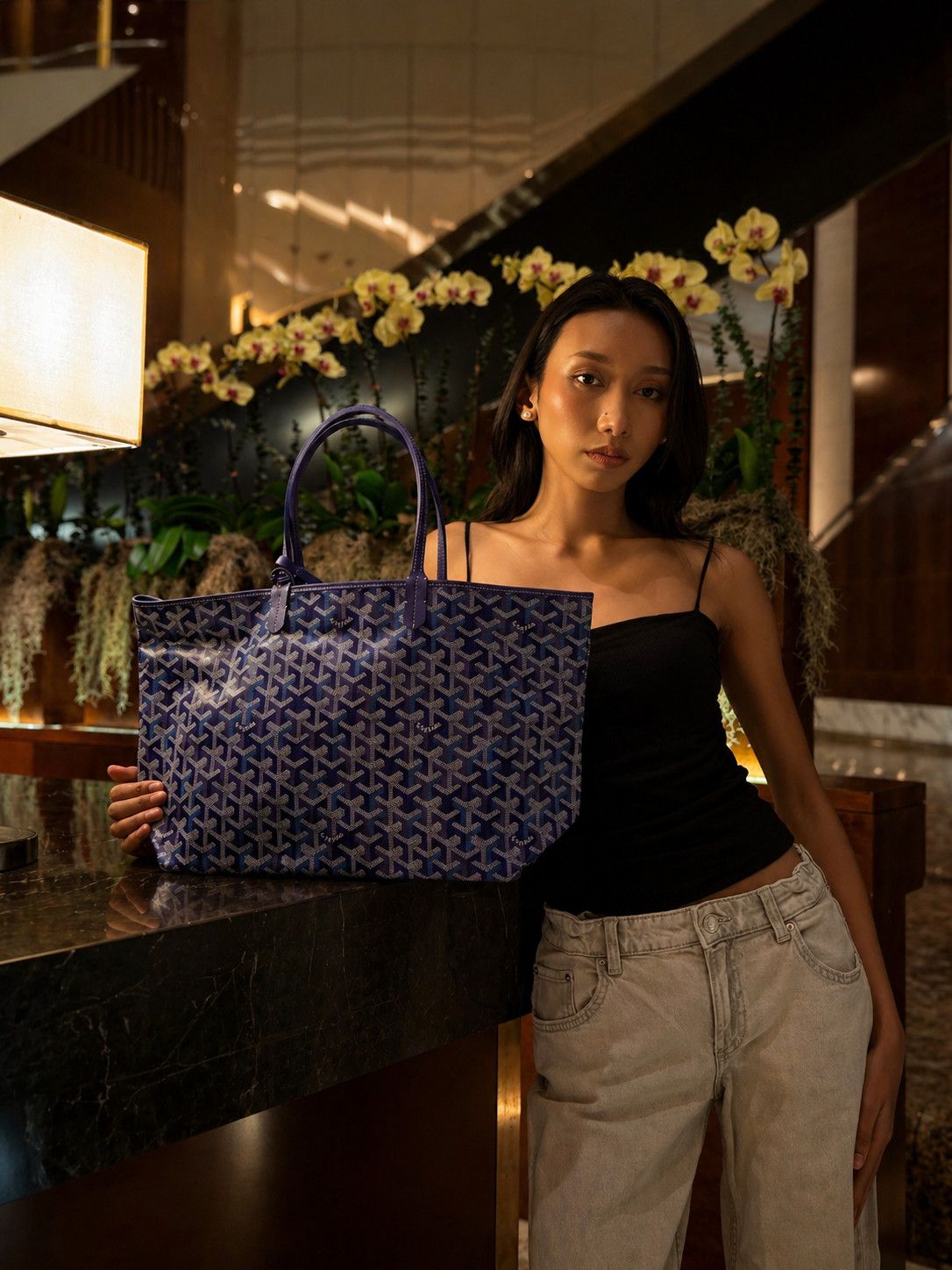 Goyard Goyard Saint Louis PM Tote Multicolour Blueberry Purple Size ONE SIZE - 16 Thumbnail