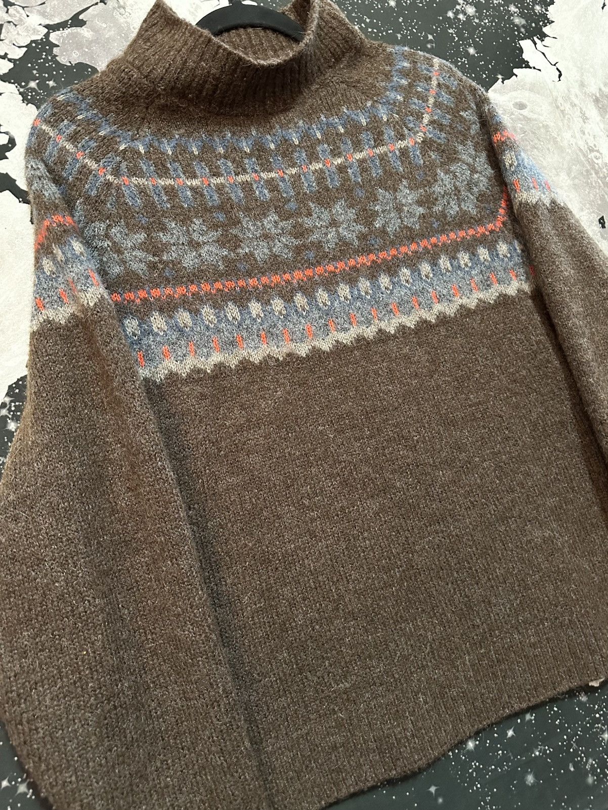 Old Navy Old Navy Mock Neck Wool Sweater Size XXL / US 16-18 / IT 52-54 - 3 Thumbnail