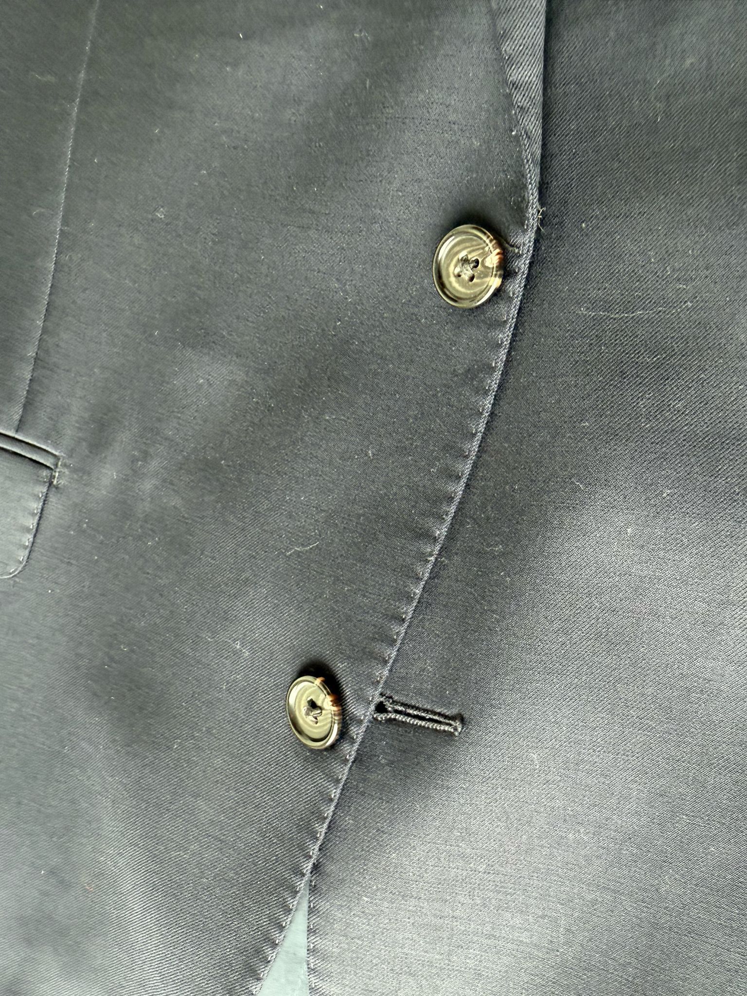 Lauren Ralph Lauren Lauren Ralph Lauren Slim-Fit Navy Wool Blazer - Size 44R Size 44R - 5 Thumbnail