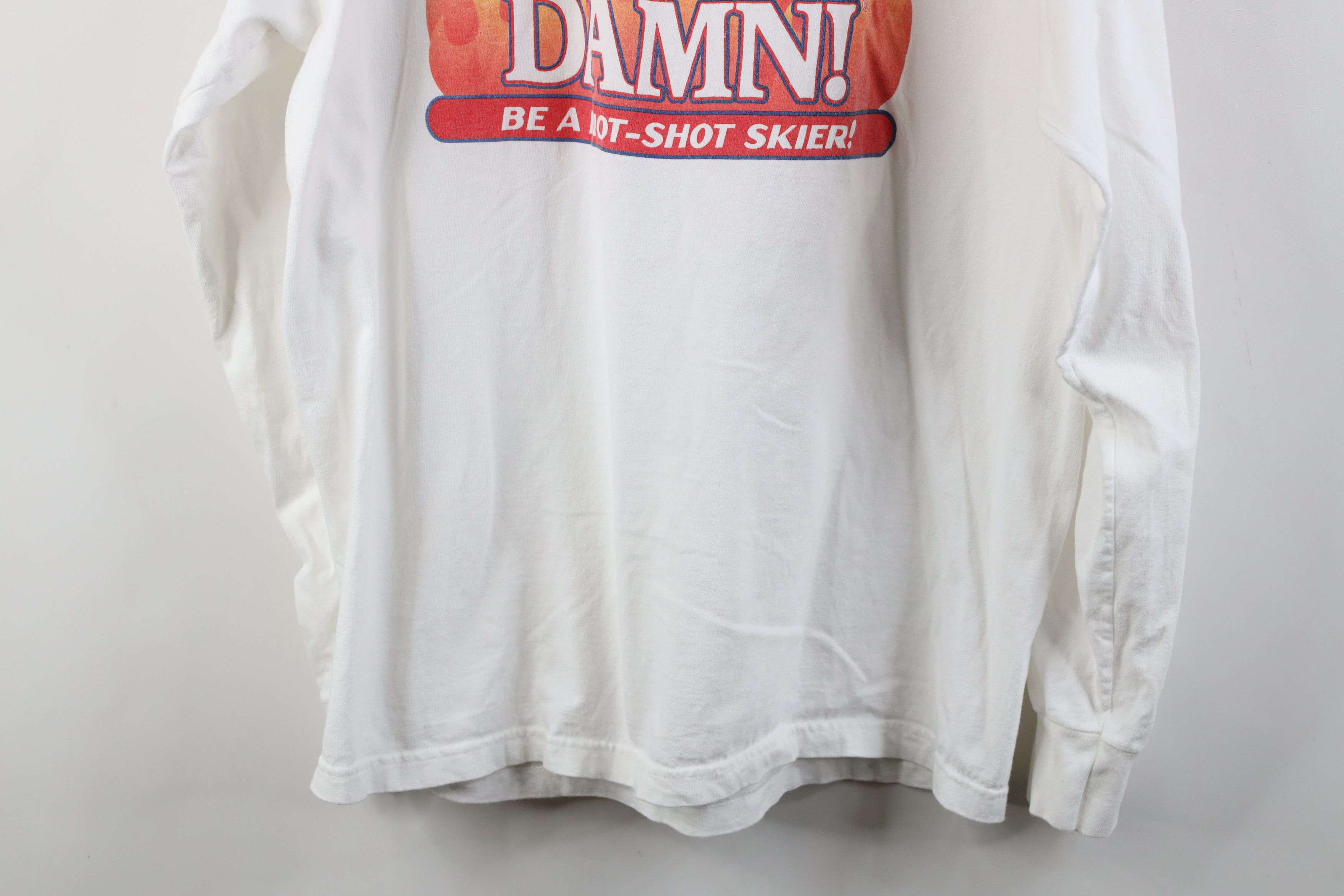 Vintage Vintage 90s Streetwear Mock Neck Long Sleeve T-Shirt USA Size US XL / EU 56 / 4 - 11 Thumbnail