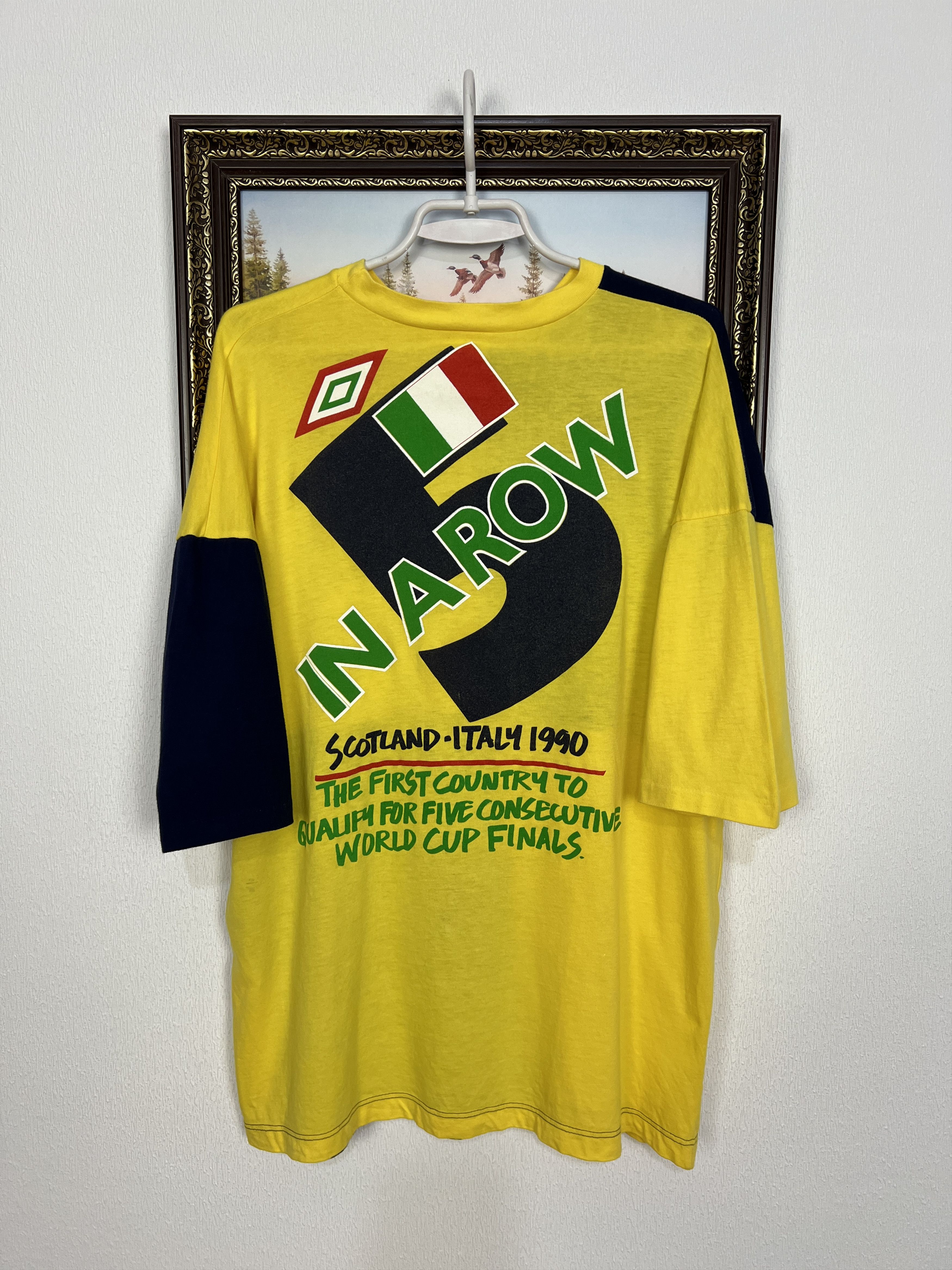 Umbro Scotland Football World Cup Train Shirt Soccer Jersey Size US XL / EU 56 / 4 - 1 Thumbnail