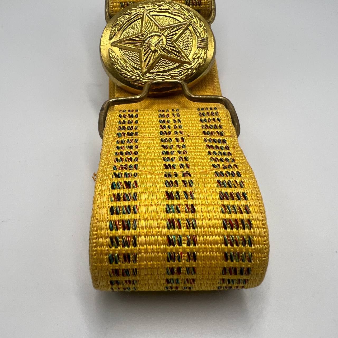 Vintage Vintage USSR Military Soldiers Army Officer's Belt Uniform Size ONE SIZE - 6 Thumbnail