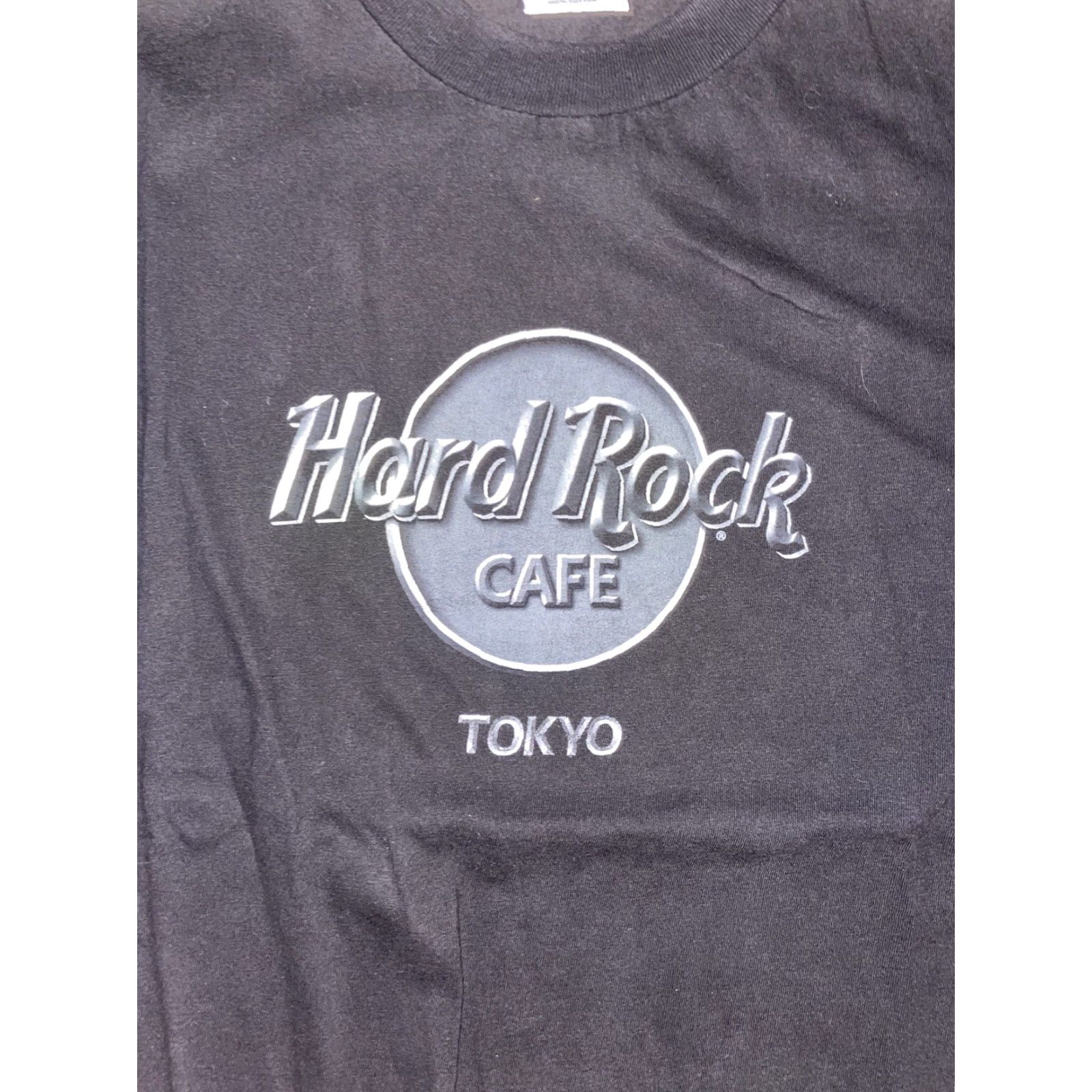 Hard Rock Cafe VINTAGE Hard Rock Cafe Tokyo T-Shirt Black XL Men Shirt XL Black Tokyo 90s Mens Size US XL / EU 56 / 4 - 2 Thumbnail