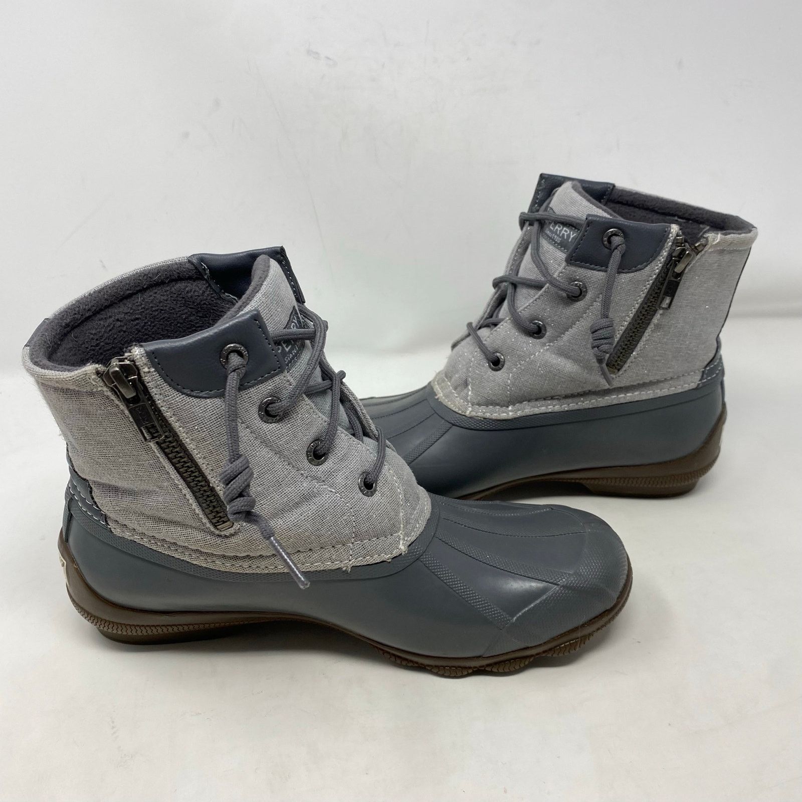 Sperry Sperry Grey Waterproof All Weather Duck Boots Womens Size 7 Size US 7 / IT 37 - 6 Thumbnail