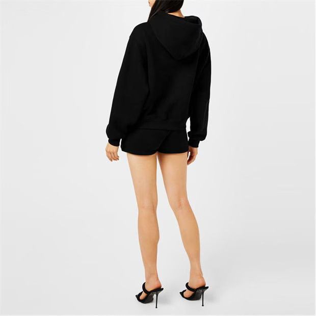 Alexander Wang o1g2r1mq0824 Essntial Logo Hoodies in Black Size M / US 6-8 / IT 42-44 - 5 Thumbnail
