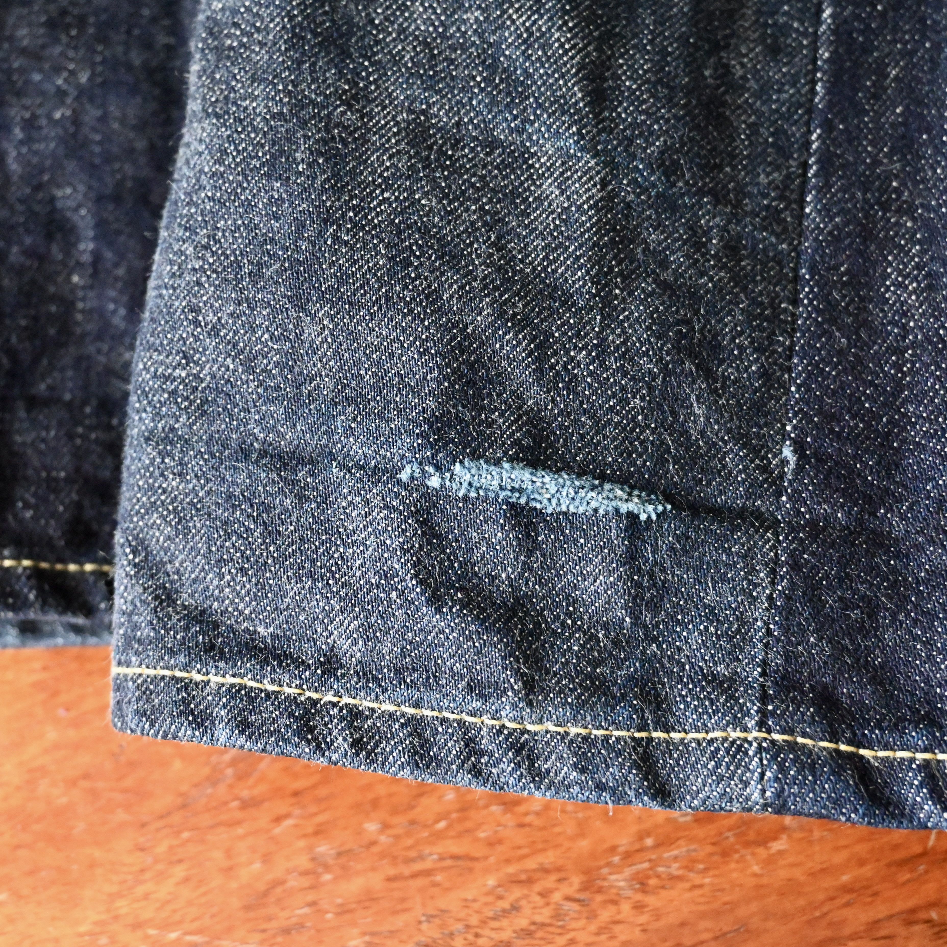 Kapital 2000s KAPITAL "MOTTAINAI DENIM" Jeans, made in Japan Size 29" - 22 Thumbnail
