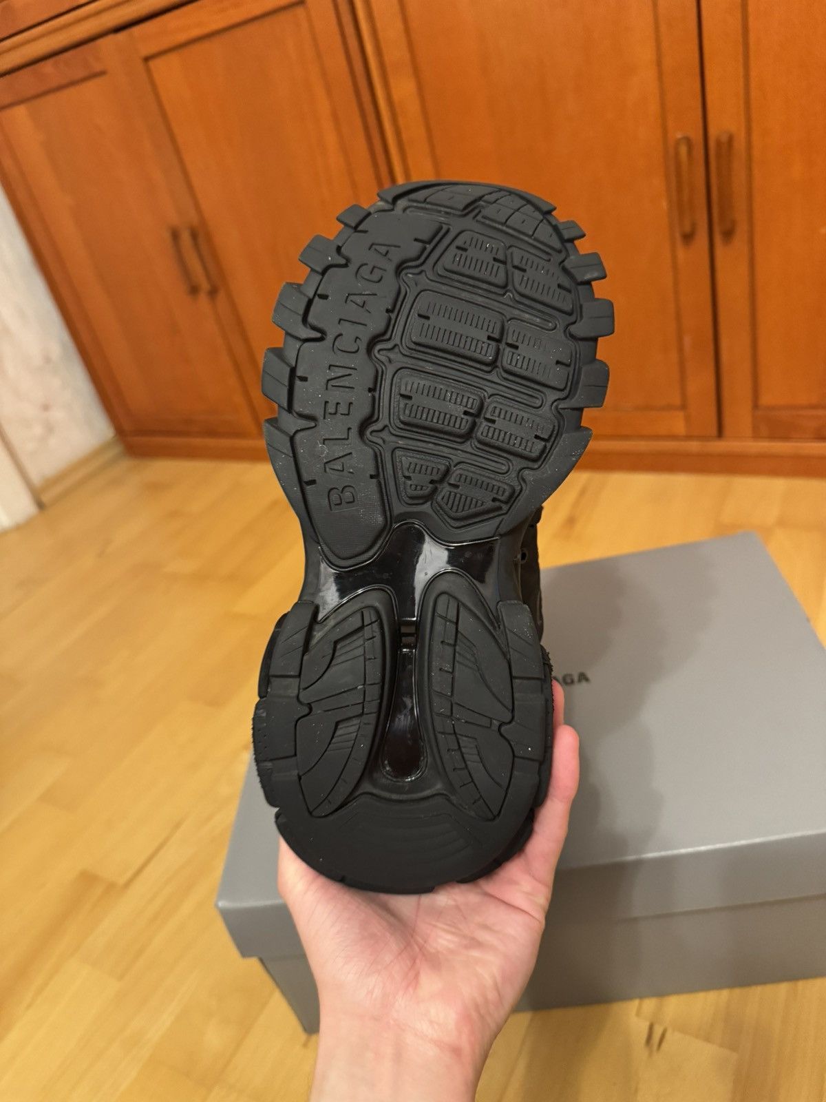 Balenciaga Balenciaga Track Triple Black Size US 7 / EU 40 - 9 Thumbnail