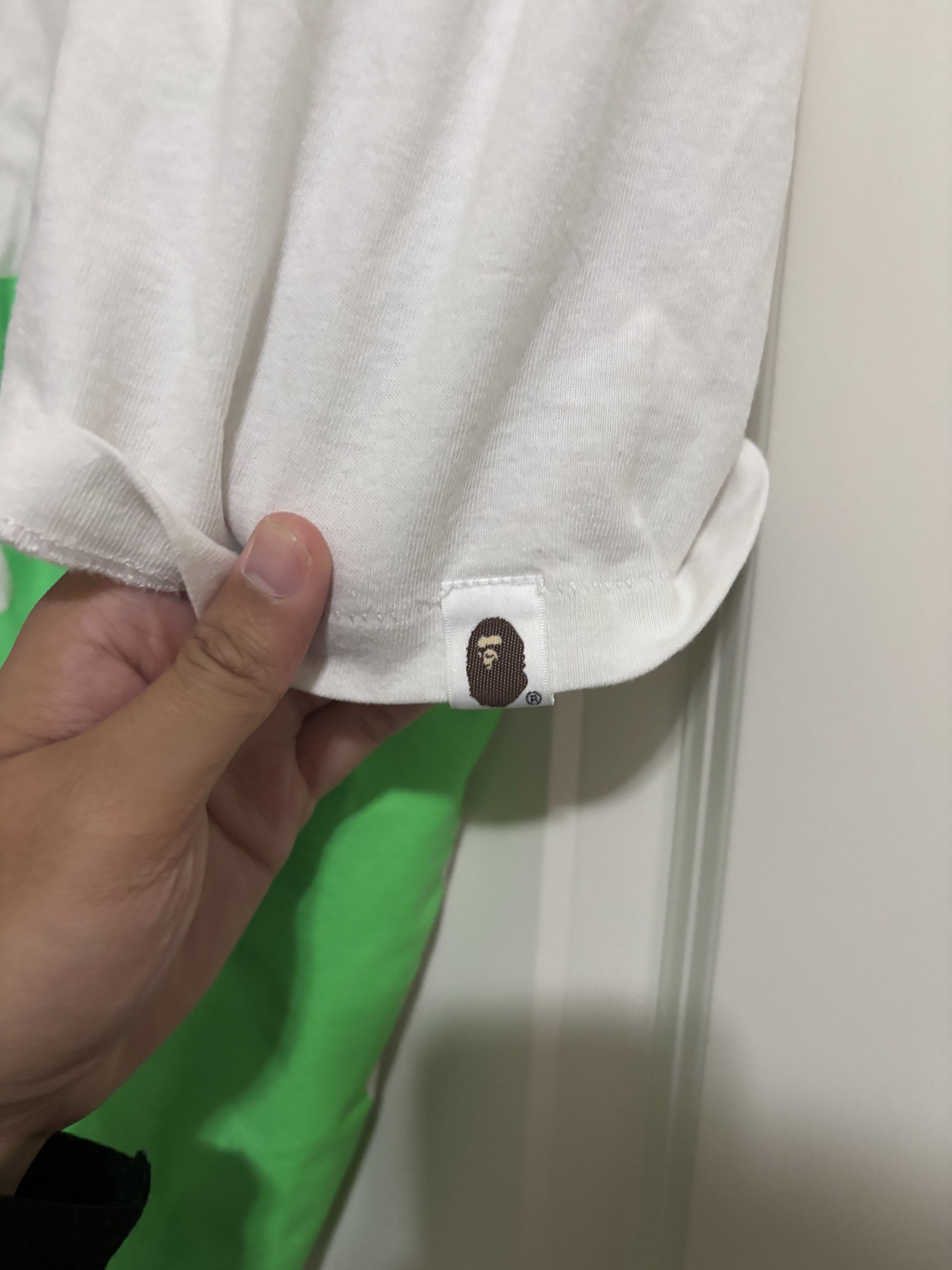 Bape bape side print short sleeve Size US L / EU 52-54 / 3 - 5 Thumbnail
