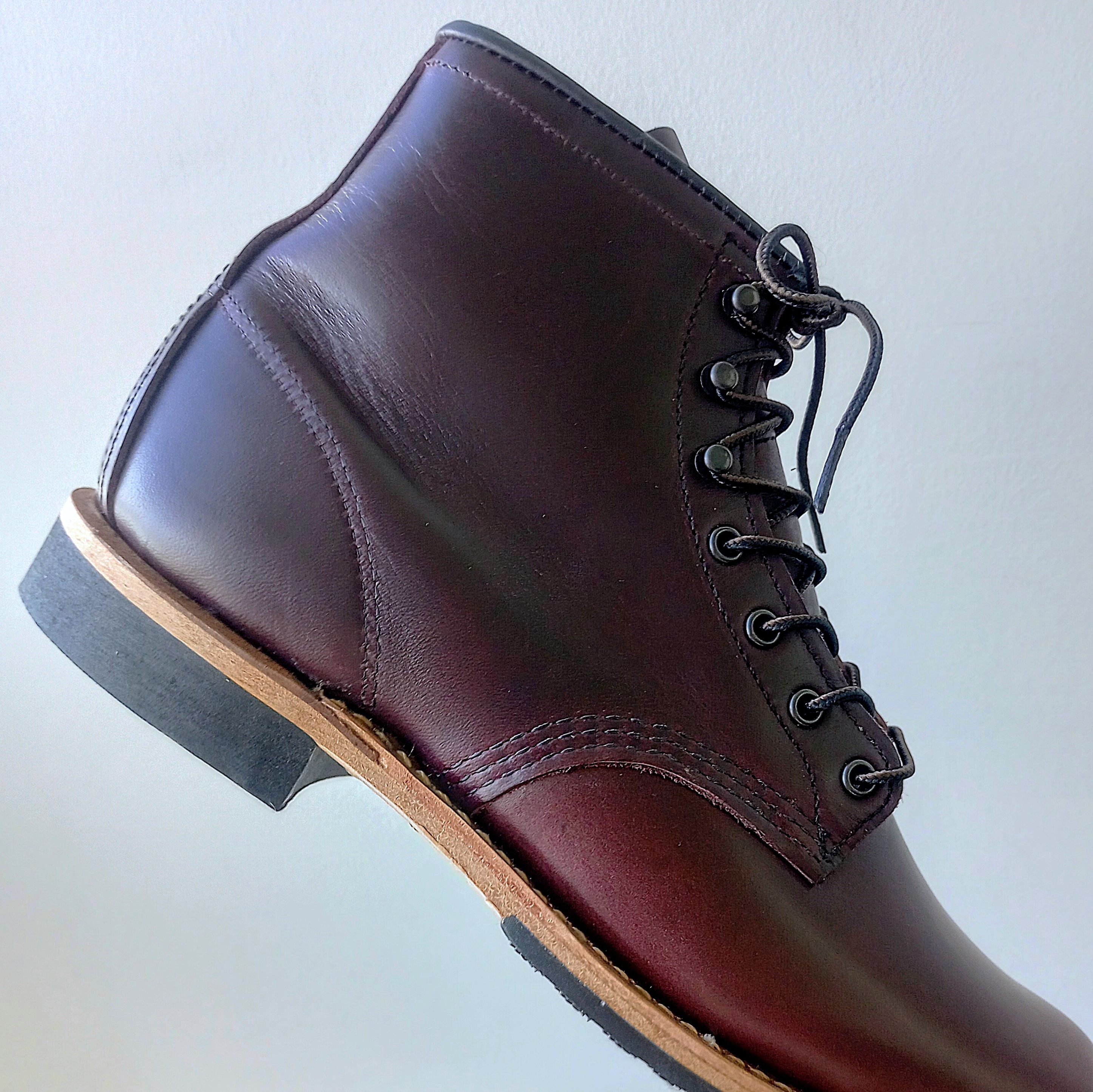 Red Wing Red Wing Heritage Men's Beckman 6-Inch Boot in Black Cherry Size US 8 / EU 41 - 7 Thumbnail