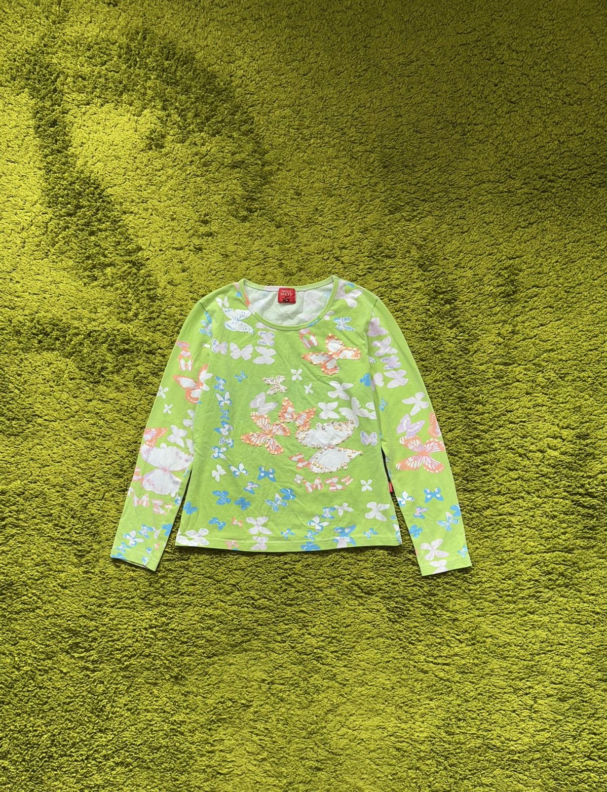Miss Sixty 🦋 Miss Sixty 2000s vintage butterfly logo longsleeve Y2K Size M / US 6-8 / IT 42-44 - 1 Thumbnail