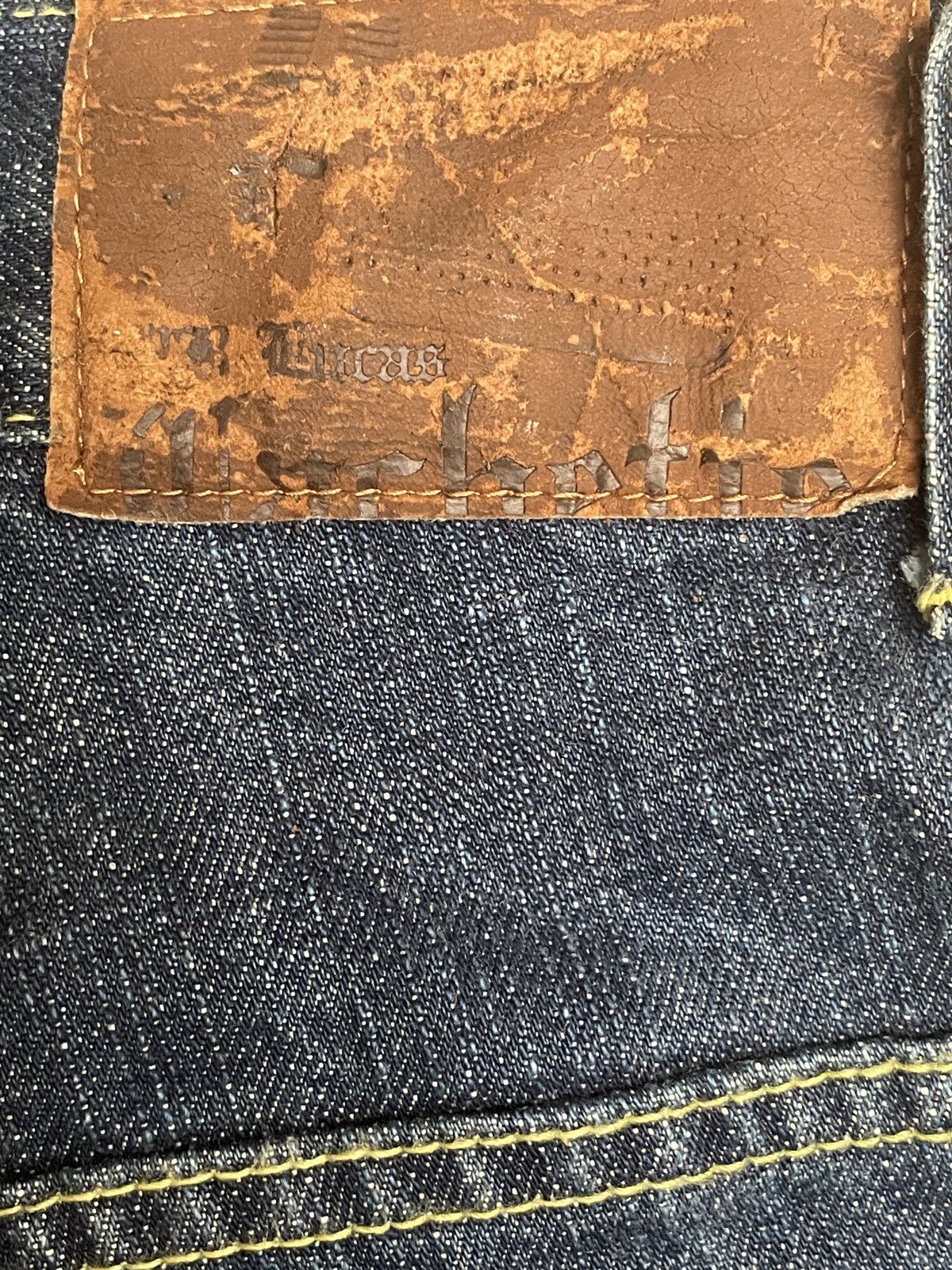 Japanese Brand × Vintage Rare Design Vintage Japanese Brand MB Cachette Jeans 2000s Size US 31 - 11 Thumbnail