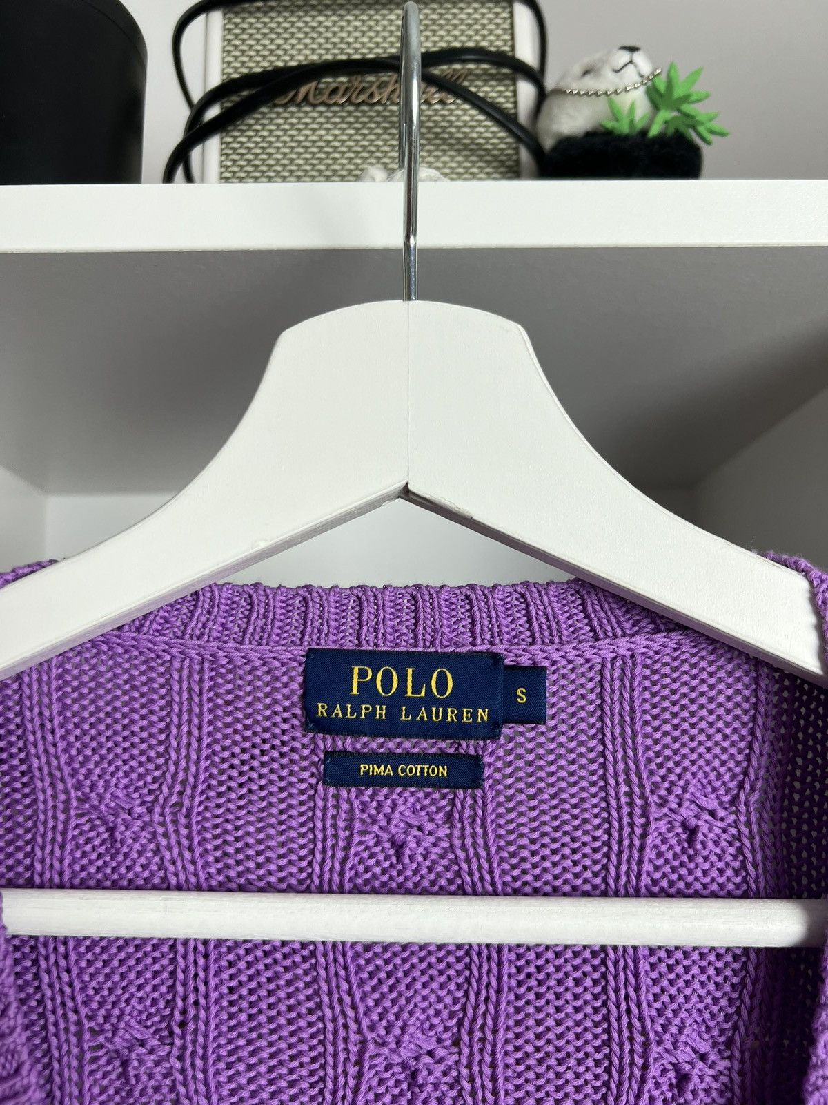 Designer × Polo Ralph Lauren × Ralph Lauren Polo Ralph Lauren cable-knit sweater S old money designer Size S / US 4 / IT 40 - 5 Thumbnail