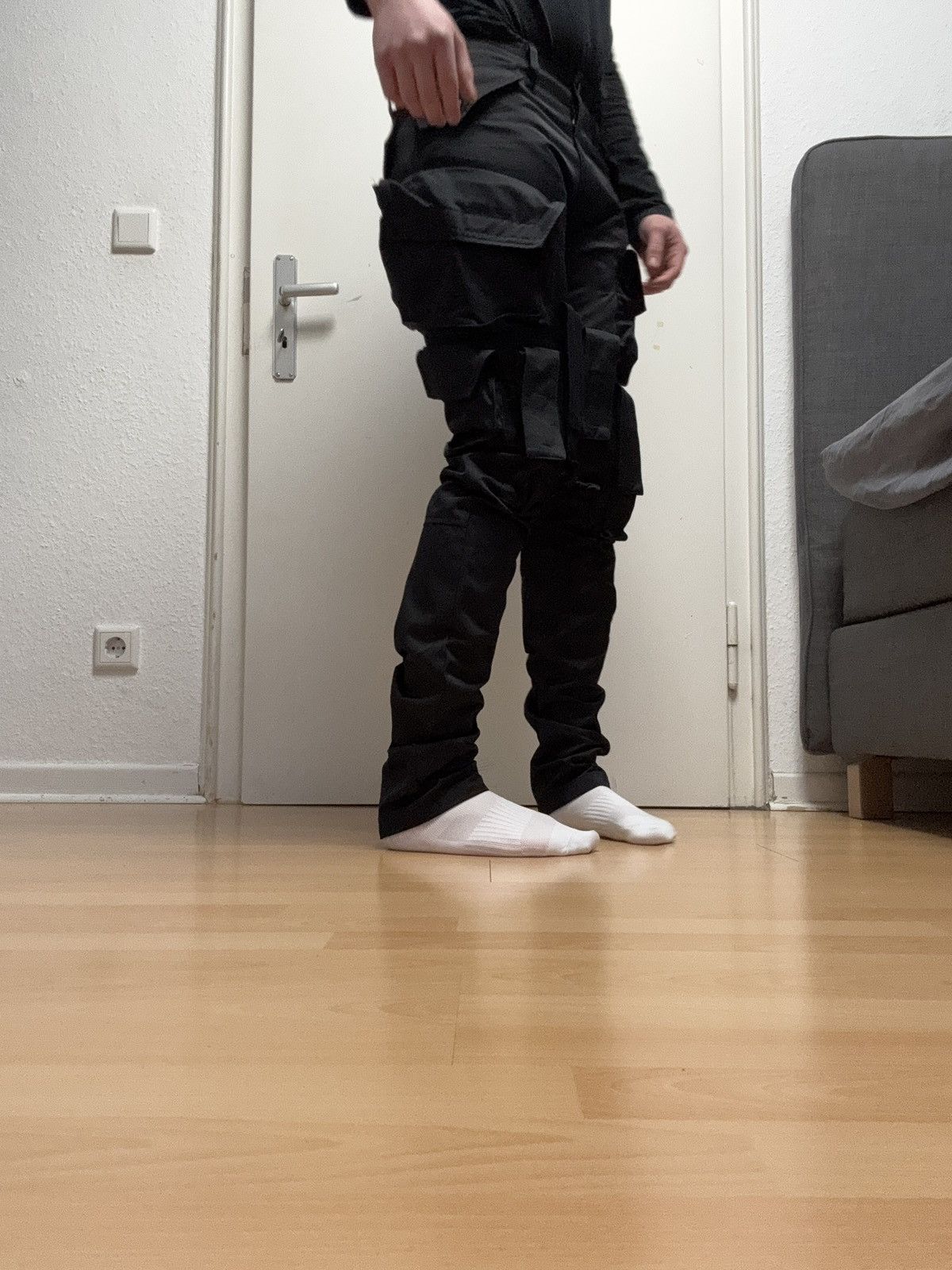 Julius Julius F/W 2024 “Rift” Skinny Gasmask Prism Cargo Pants Size US 32 / EU 48 - 8 Thumbnail
