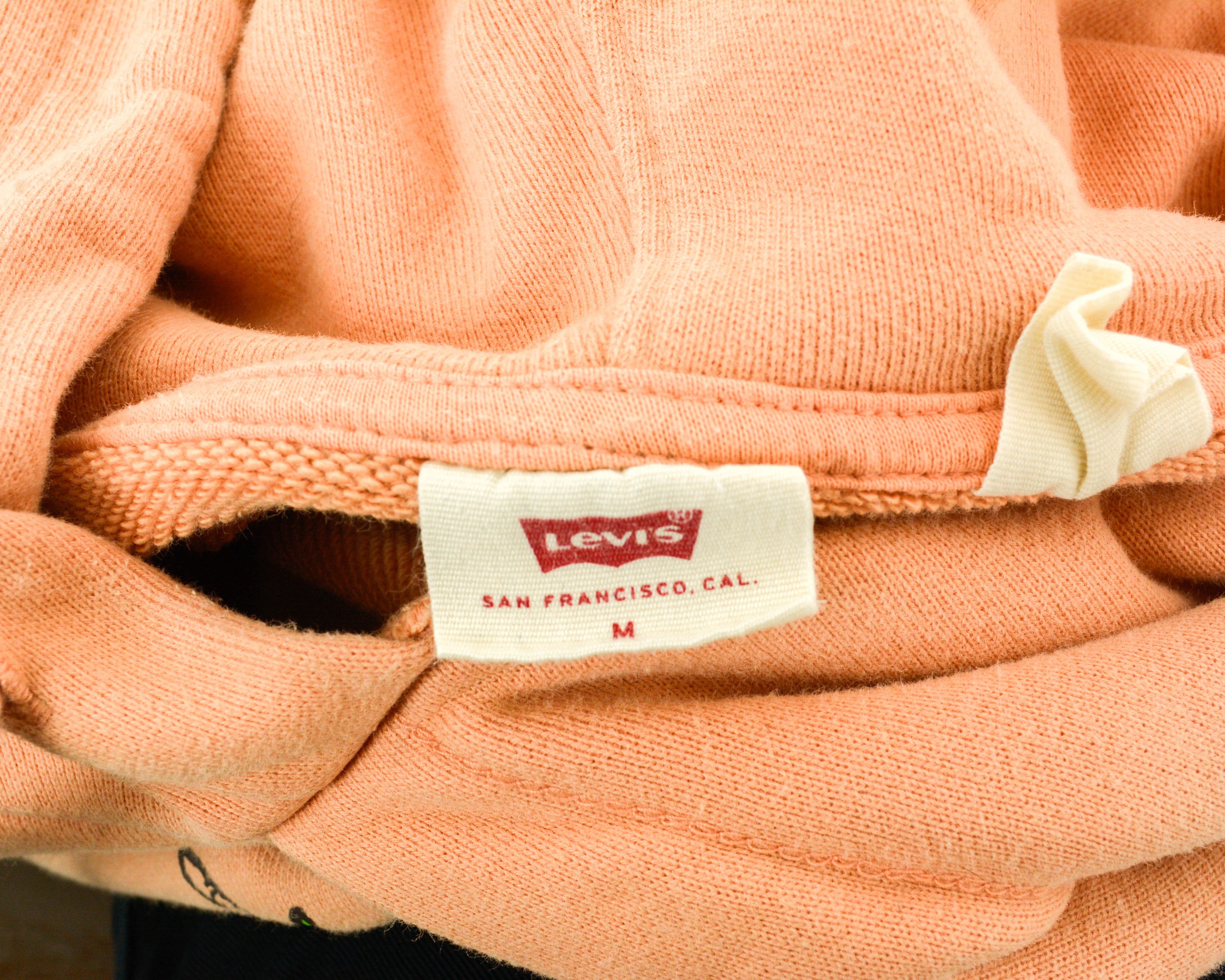 Levi's Women M Jumper Hoodie Sweatshirt Hooded Logo Pullover Size M / US 6-8 / IT 42-44 - 4 Thumbnail