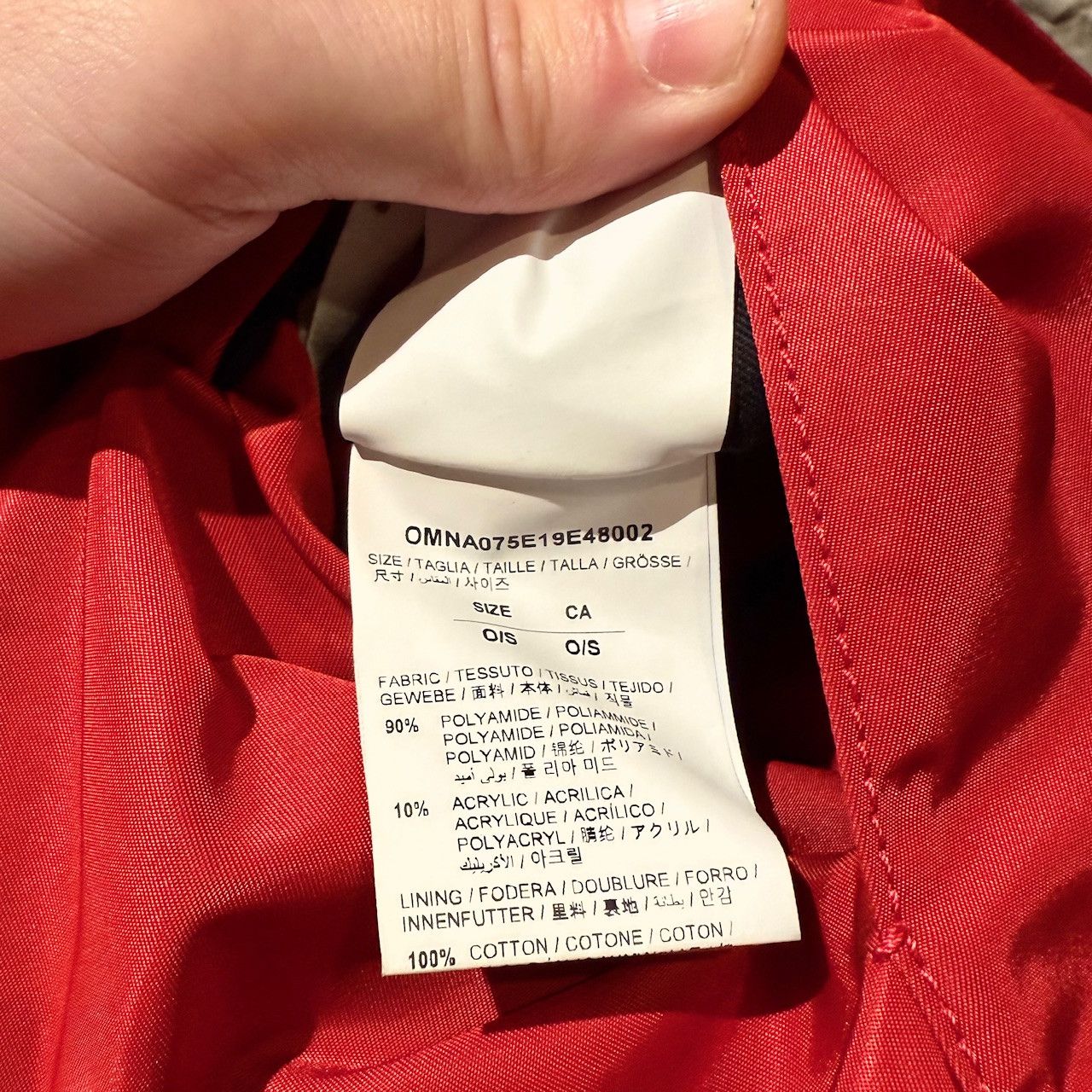 Off-White Off-White Red Nylon Industrial Strap Crossbody Bag Size ONE SIZE - 10 Thumbnail