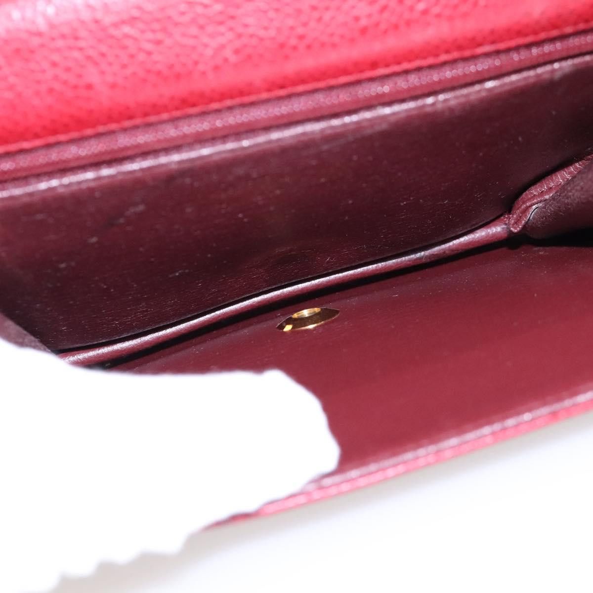 Dior DIOR Shoulder Bag Leather Gold Red Size ONE SIZE - 15 Thumbnail