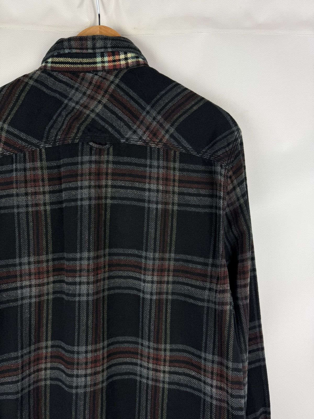 Allsaints Allsaints Finchley LS Men’s Plaid Flannel Button Up Shirt Size US L / EU 52-54 / 3 - 17 Thumbnail