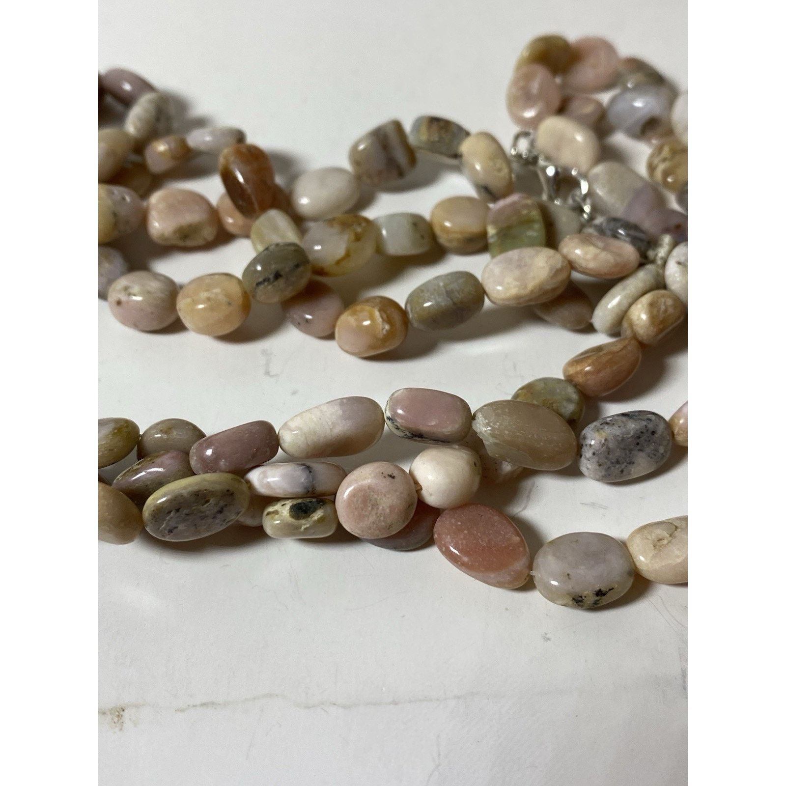 Other Pink Opal Free Form Multi Strand Beaded Necklace Size ONE SIZE - 3 Thumbnail