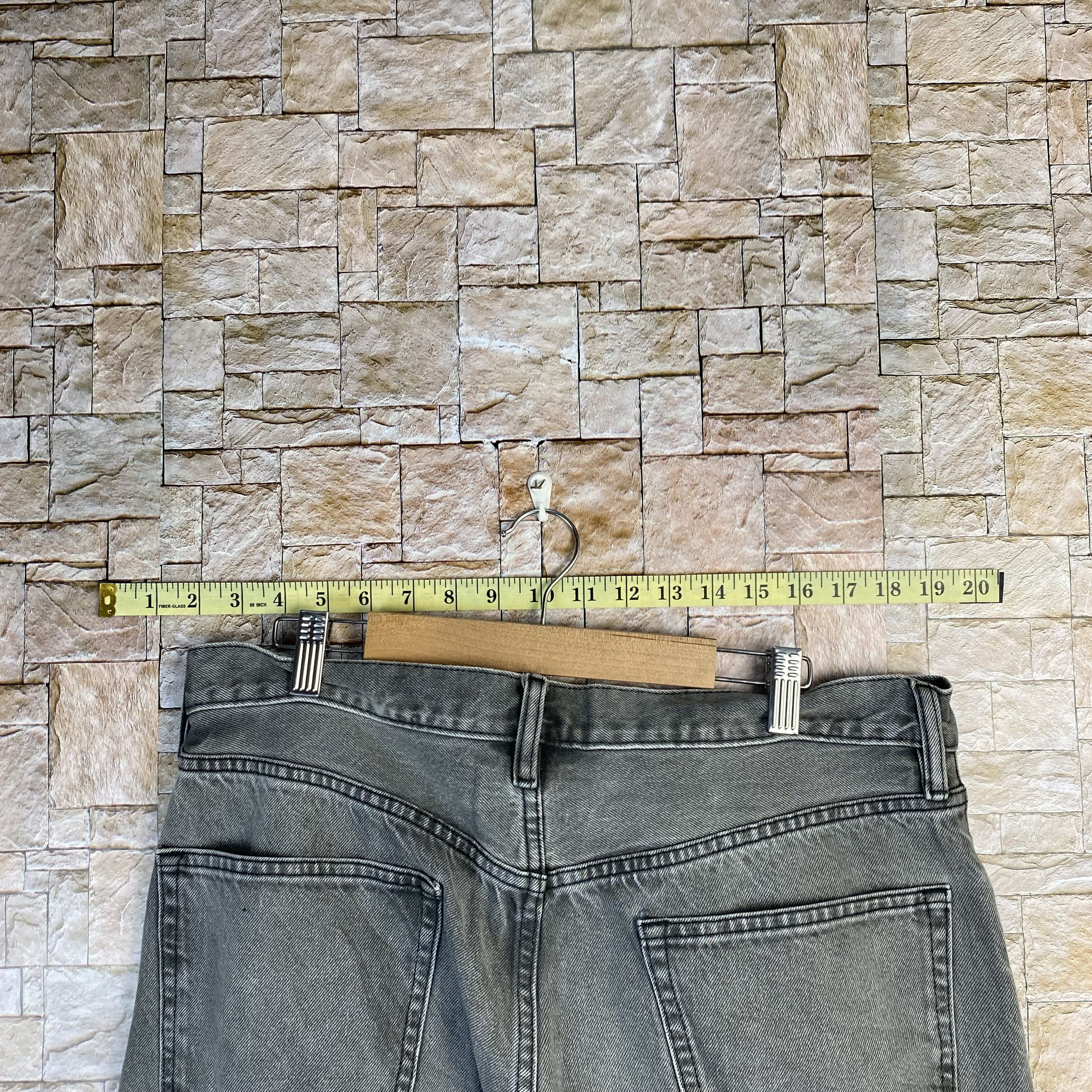 Japanese Brand GU japan grey Denim vintage Pants #7594 Size US 34 / EU 50 - 18 Thumbnail