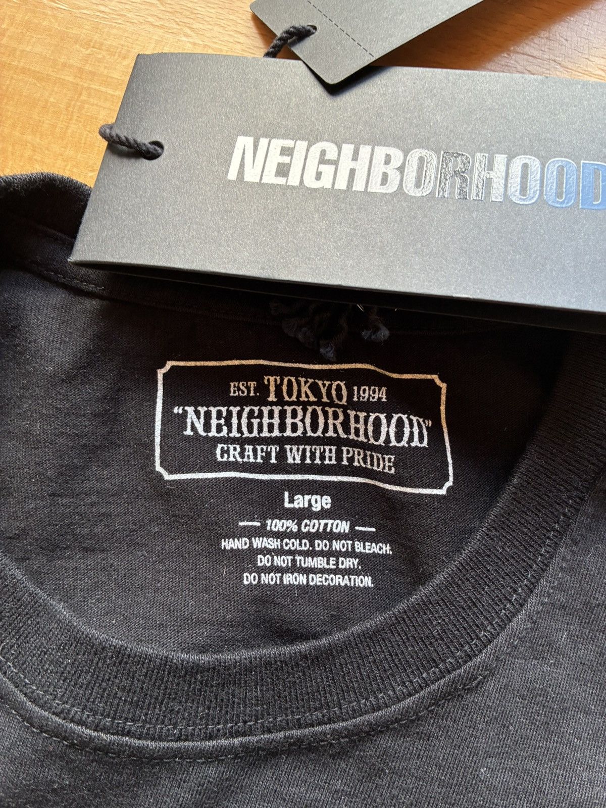 Neighborhood Neighborhood logo tee Size US L / EU 52-54 / 3 - 3 Thumbnail
