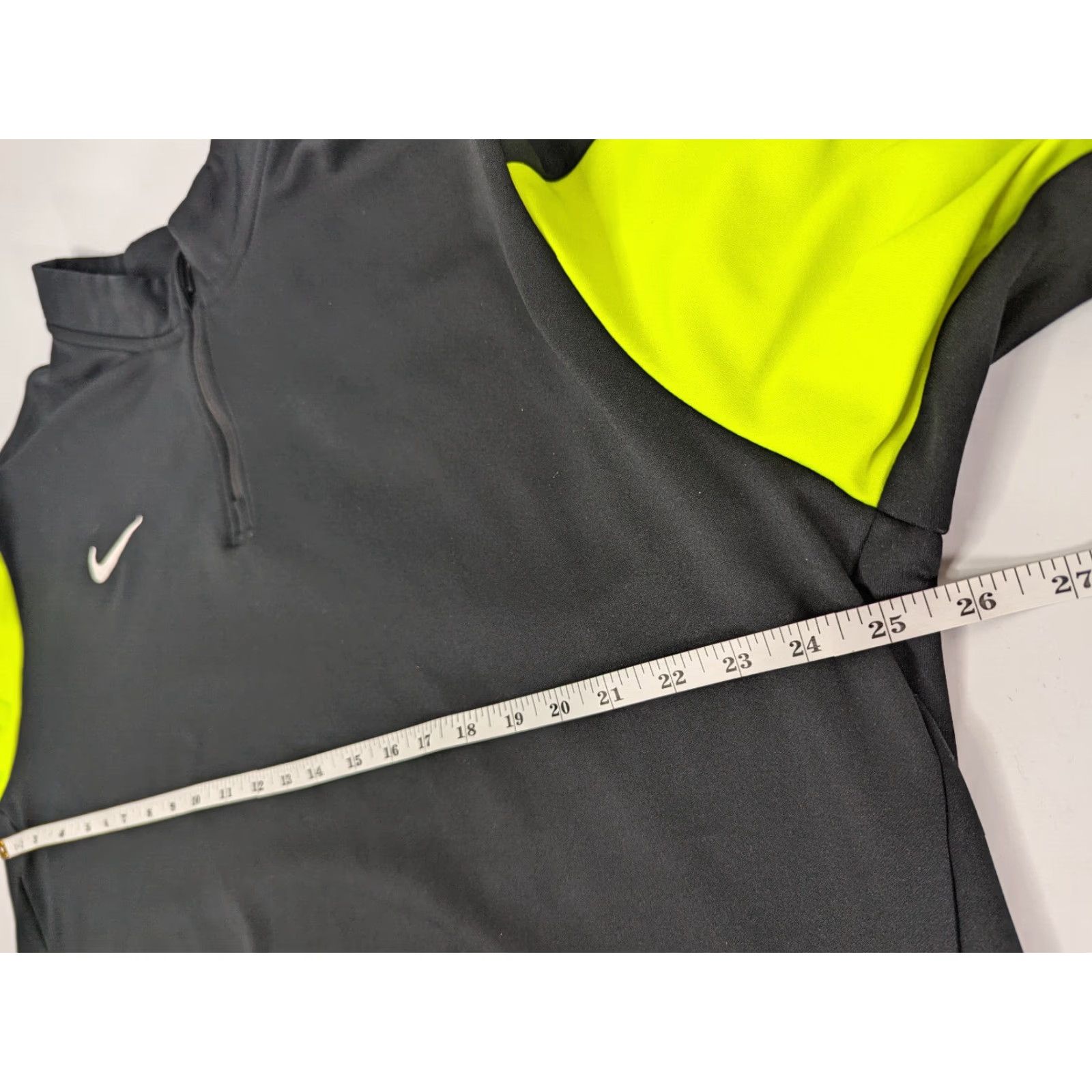 Nike Nike Dri-FIT Sweatshirt 1/4 Zip Up Men 2XL Colorblock Black Neon Yellow Shirt/Top Activewear Squ ad Midlayer Size US XXL / EU 58 / 5 - 6 Thumbnail