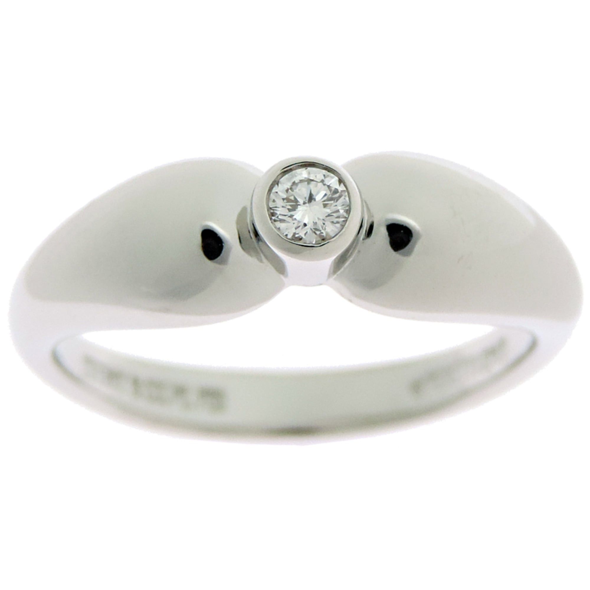 Tiffany & Co. Tiffany Elsa Peretti Double Teardrop Diamond Women's Ring in Pt950 Platinum Size ONE SIZE - 1 Thumbnail