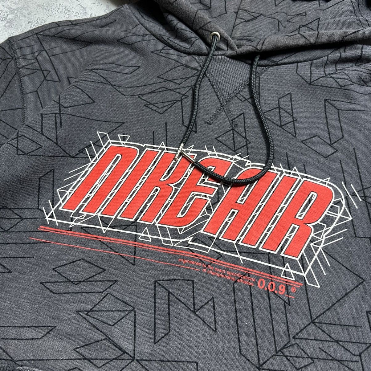 Nike 00s NIKE AIR BIG LOGO VINTAGE Y2K OVERSIZED PULLOVER HOODIE Size US M / EU 48-50 / 2 - 4 Thumbnail