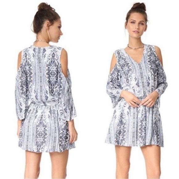Alice + Olivia Alice + Olivia Jolene Cold Shoulder Dress Size M / US 6-8 / IT 42-44 - 8 Thumbnail