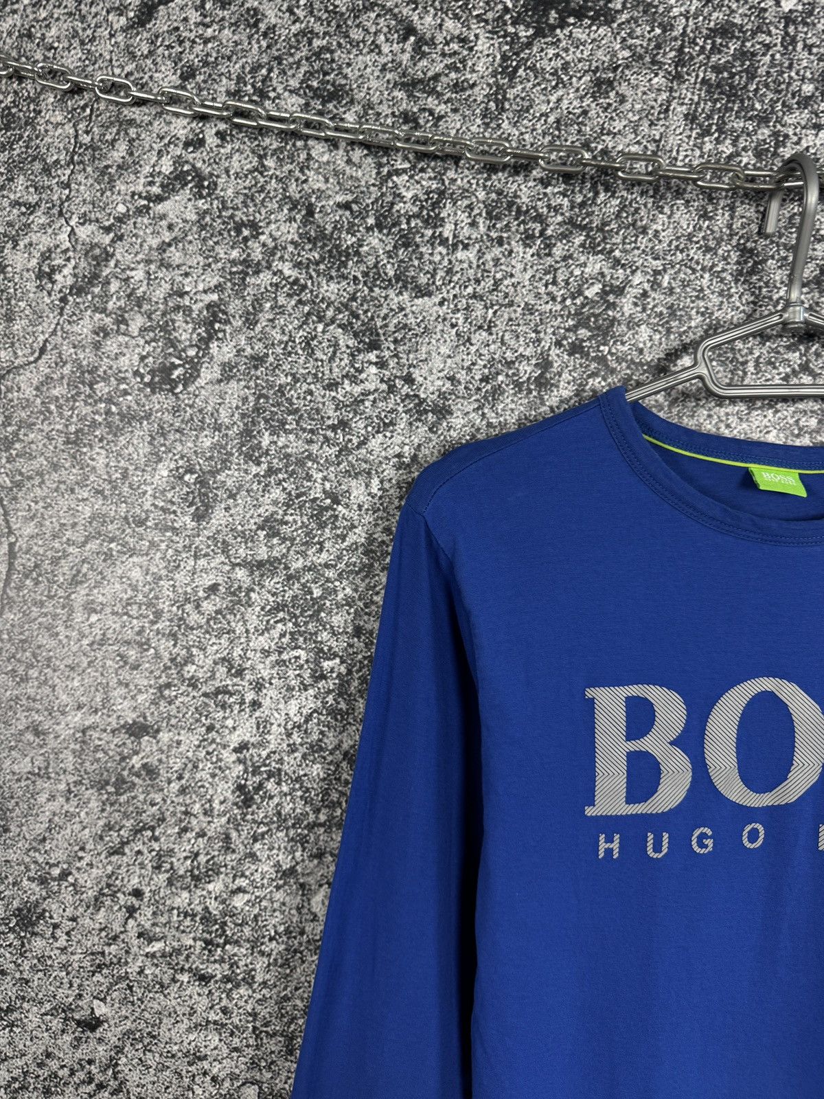 Hugo Boss BOSS Hugo Boss Long Sleeve T-Shirt Big Logo Size M Size US M / EU 48-50 / 2 - 3 Thumbnail