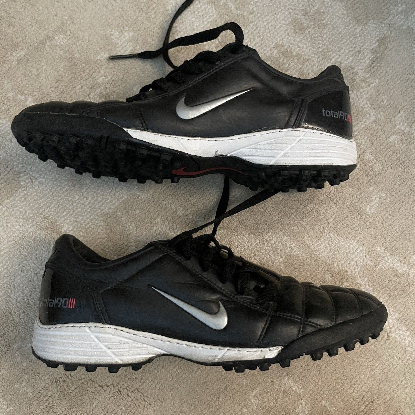 Nike vintage Nike Total 90 lll TF Shoes Astro Turf FootballSoccer Size US 7 / EU 40 - 2 Thumbnail