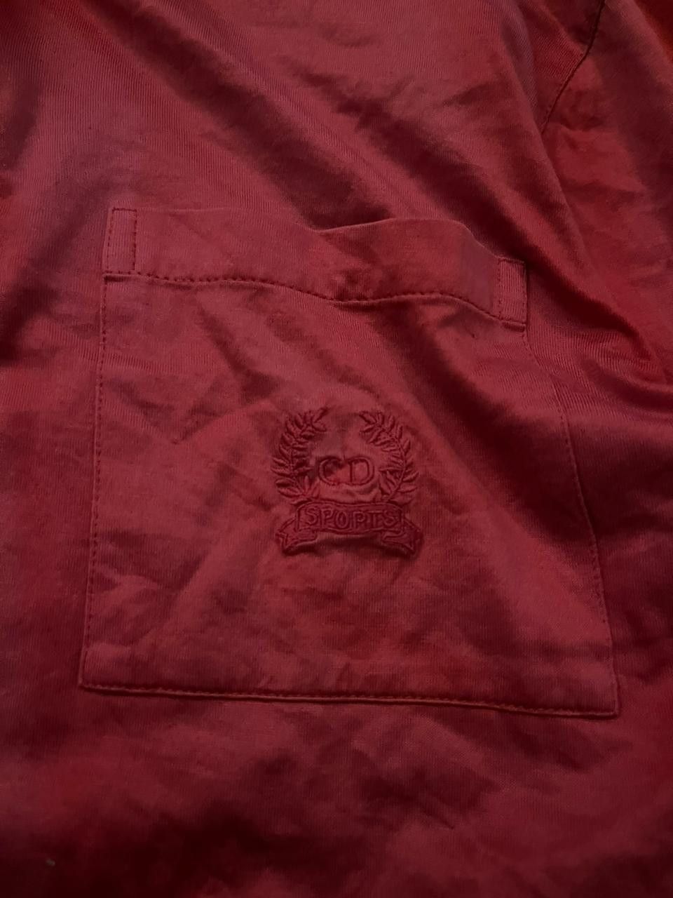 Christian Dior Monsieur × Dior 90s Cristian Dior sport - red polo sun faded Size US L / EU 52-54 / 3 - 5 Thumbnail