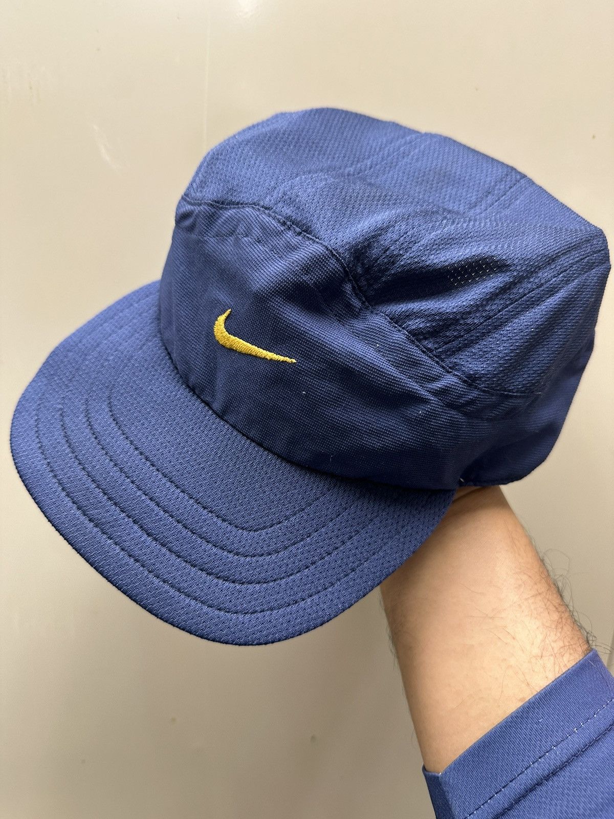 Nike VTG NIKE Tailwind 5 Panel Hat Size ONE SIZE - 1 Thumbnail