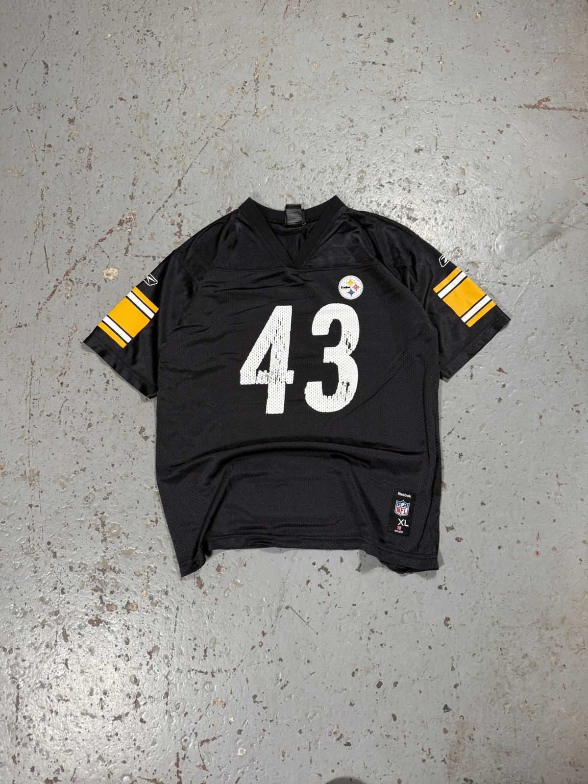 NFL Vintage Mesh Steelers Jersey 43 Polamalu Size US L / EU 52-54 / 3 - 1 Thumbnail