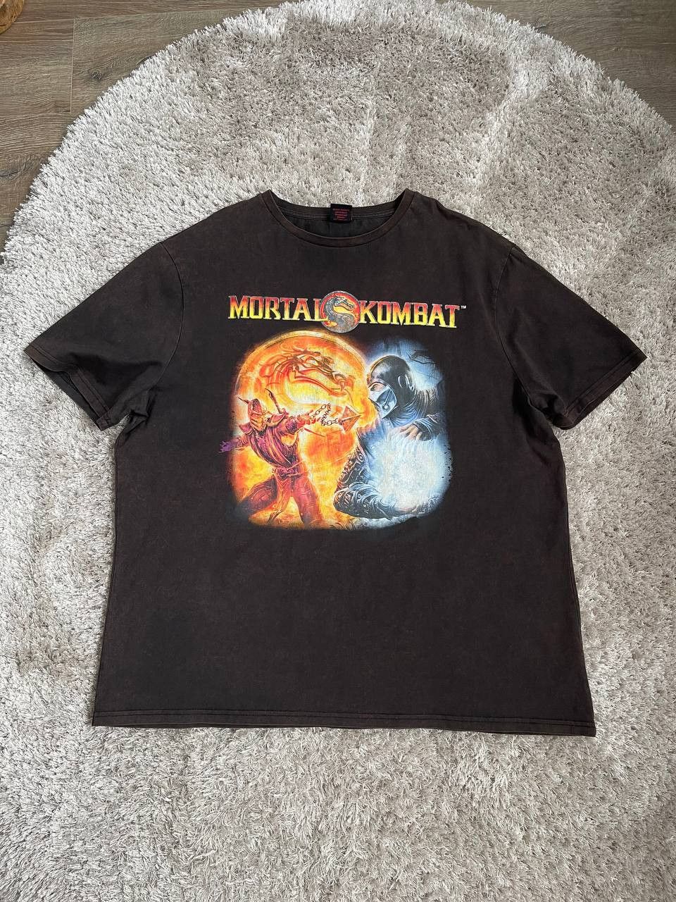 Vintage vintage Mortal Kombat Fire and Ice tee Size US XXL / EU 58 / 5 - 2 Thumbnail