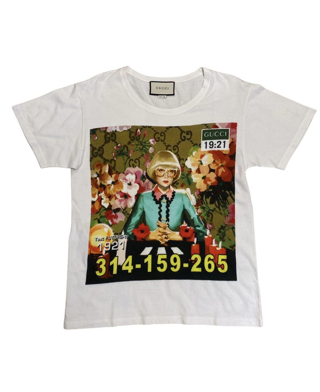 Gucci Gucci Ignasi Monreal Print Tee Size S / US 4 / IT 40 - 1 Thumbnail