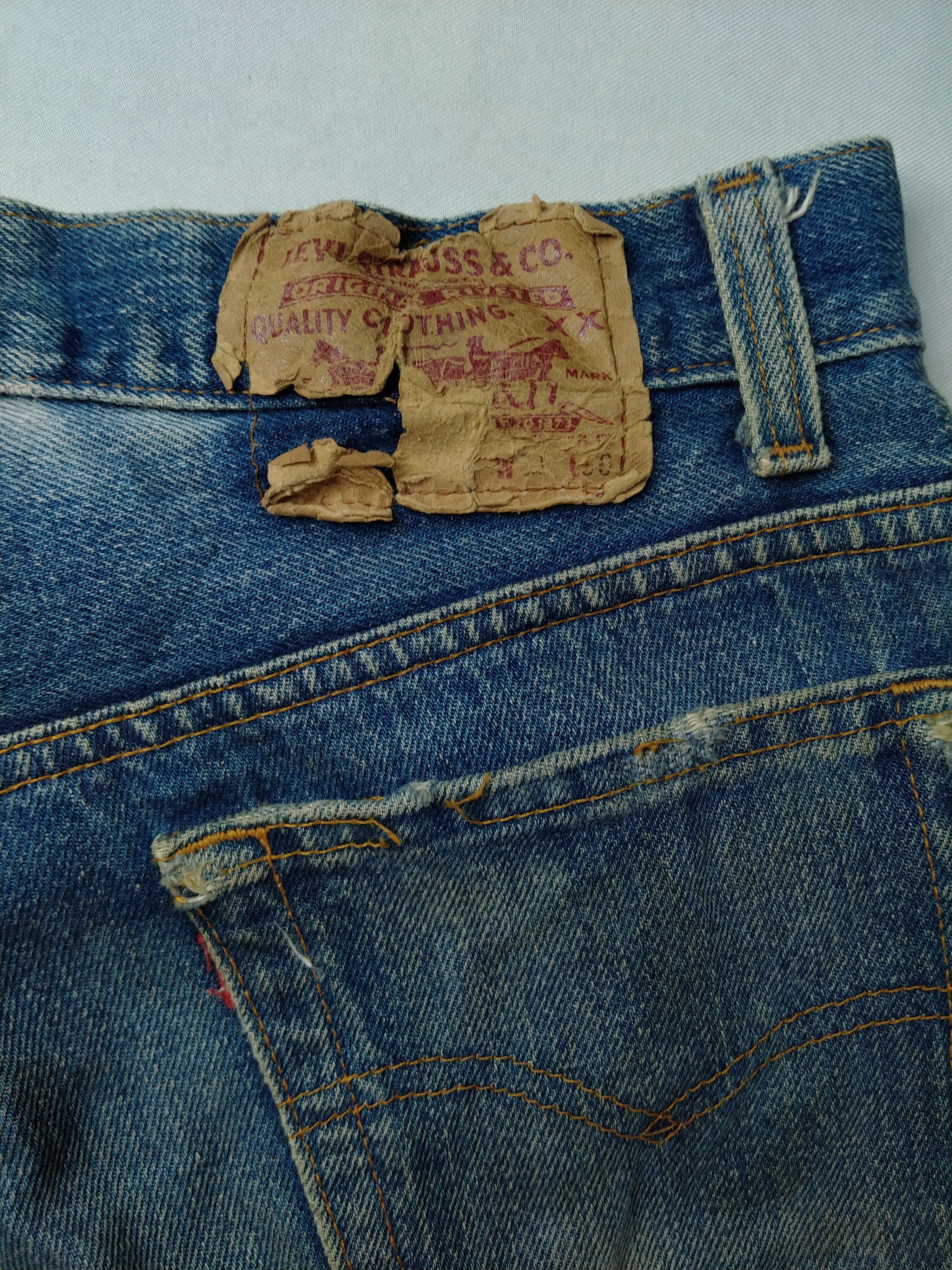 Levi's 90s Blue Wash Vintage Levi's 501 USA Denim 30x28.5 -JN815 Size US 30 / EU 46 - 10 Thumbnail