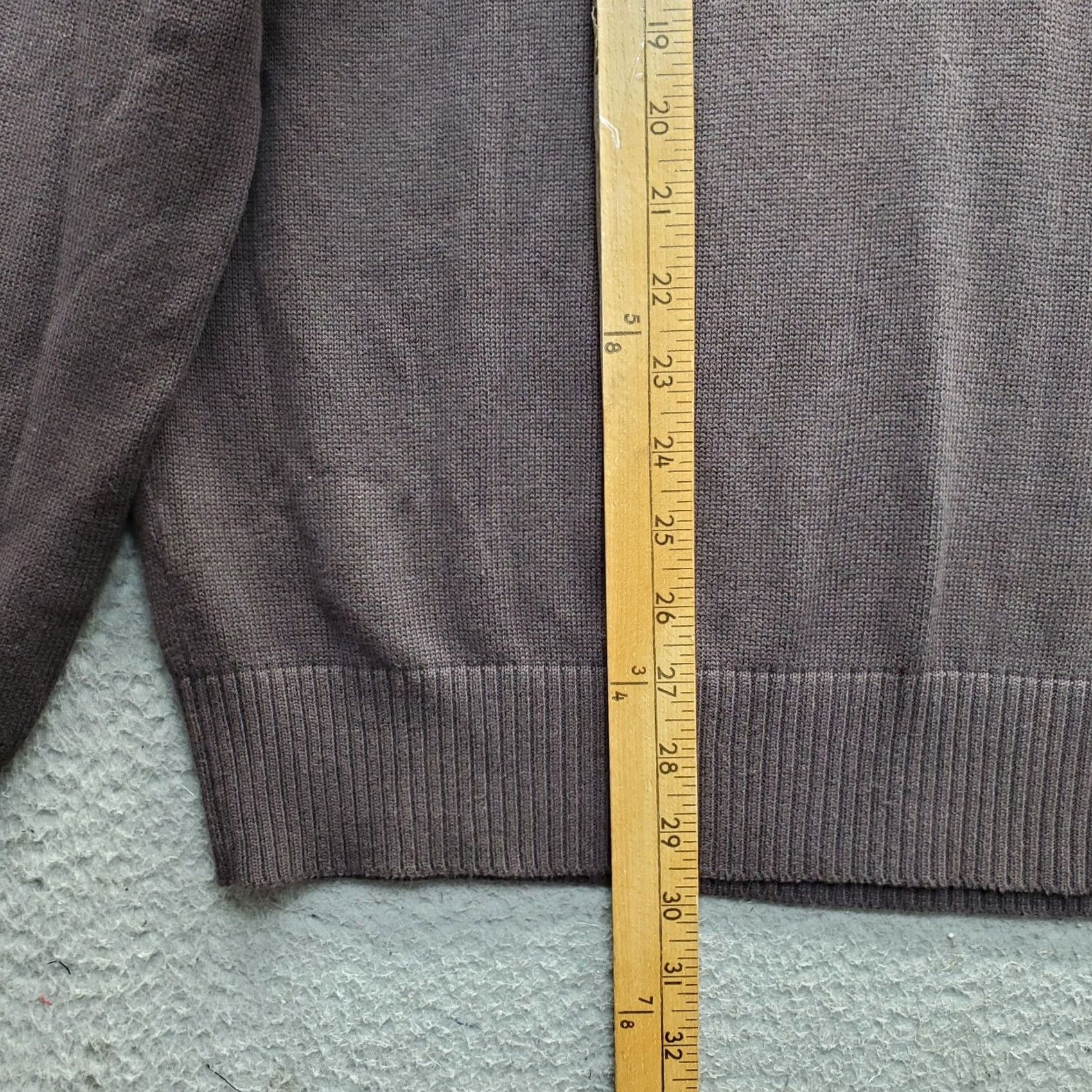 Vintage John Henry Sweater Mens XL Brown Cotton Knitted Raglan Sleeve V-Neck Pullover Size US XL / EU 56 / 4 - 3 Thumbnail