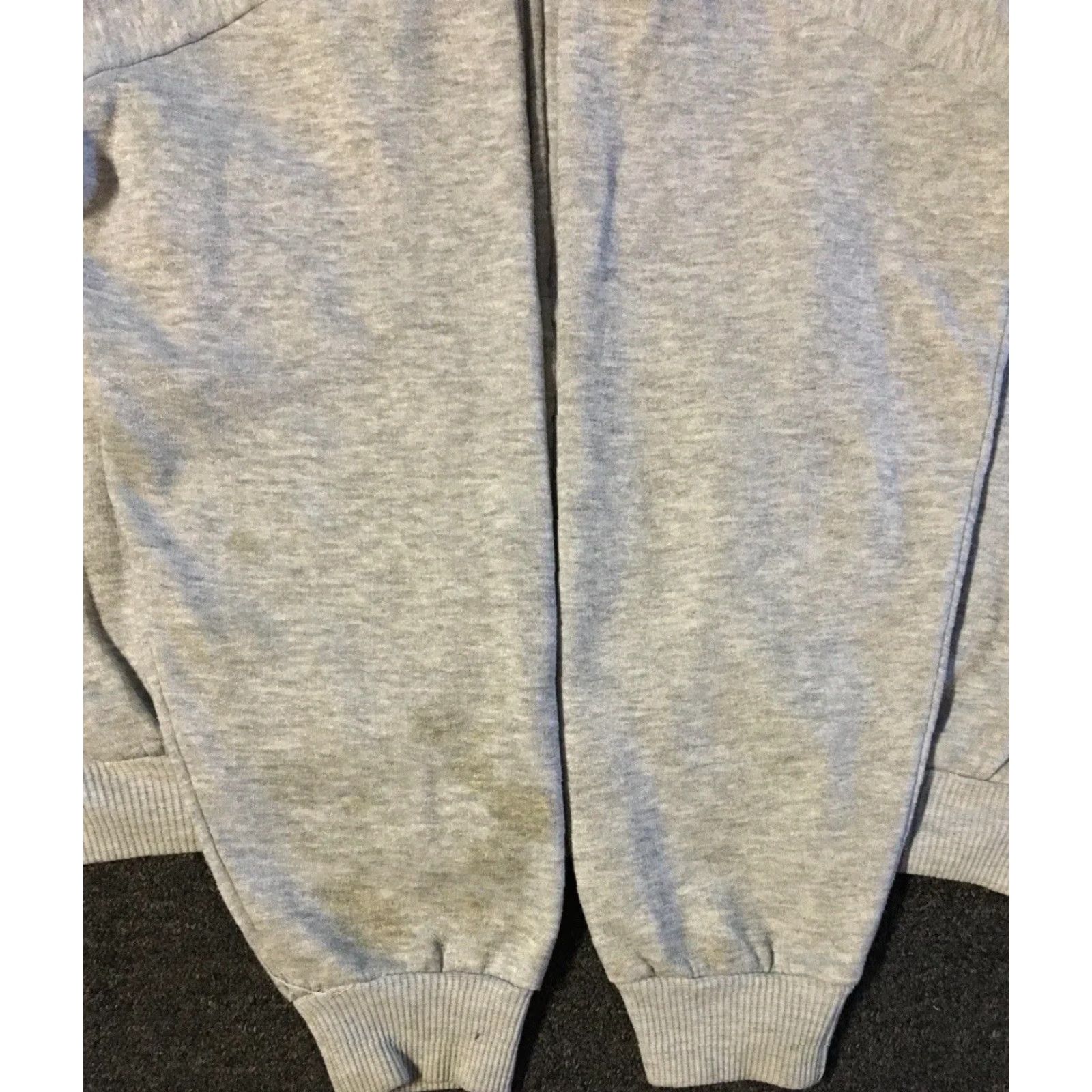 Vintage Vtg 90s Faded Distress Zip Hoodie XXL USA Track Grunge PE Biker Skate Surf 80s Size US XXL / EU 58 / 5 - 4 Thumbnail