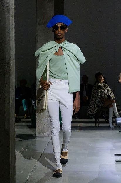 Marni o1f1d3z0326 T-Shirt in Sage Green Size US S / EU 44-46 / 1 - 4 Thumbnail
